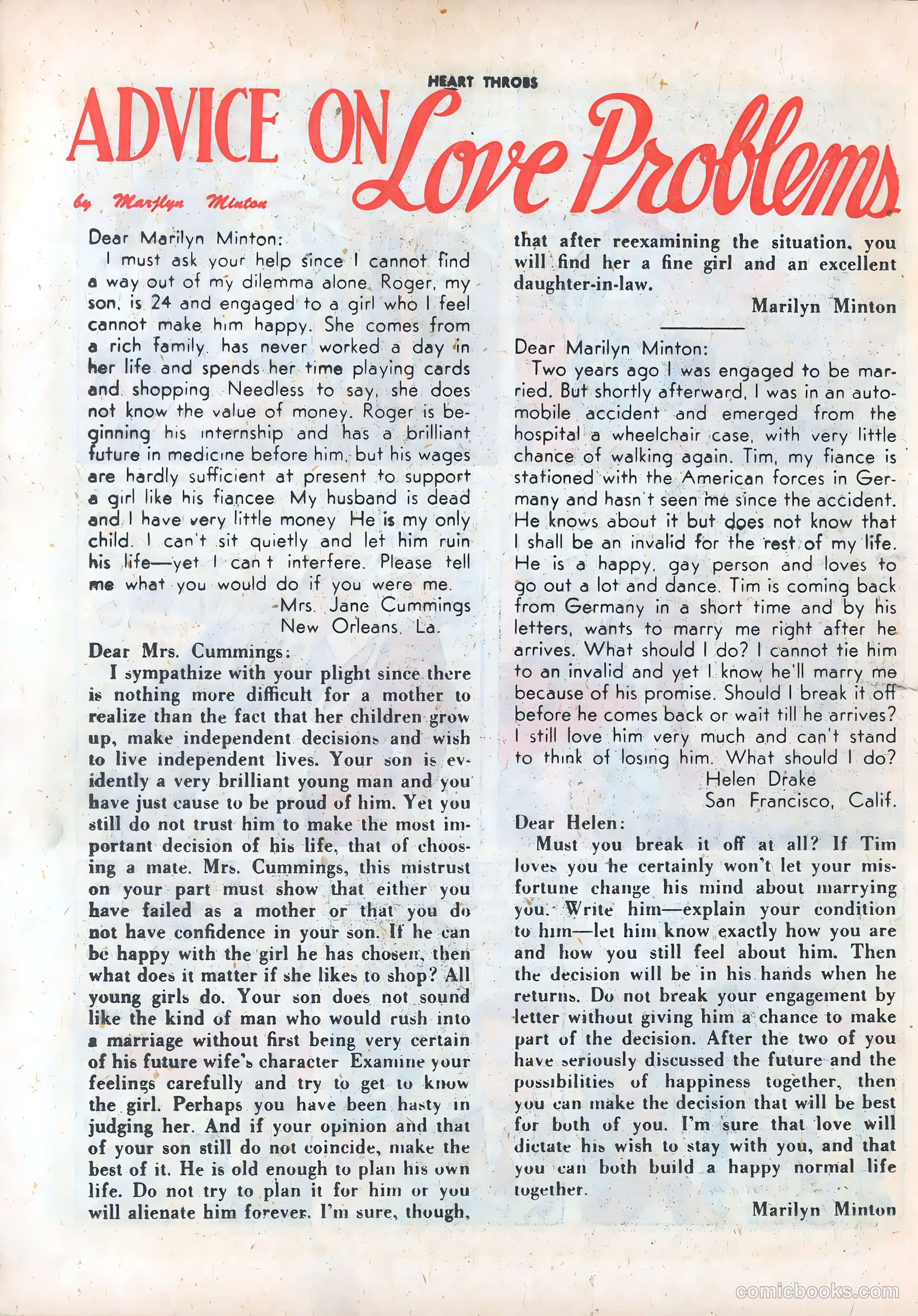 Heart Throbs #2 (1949) — page 26 of 36