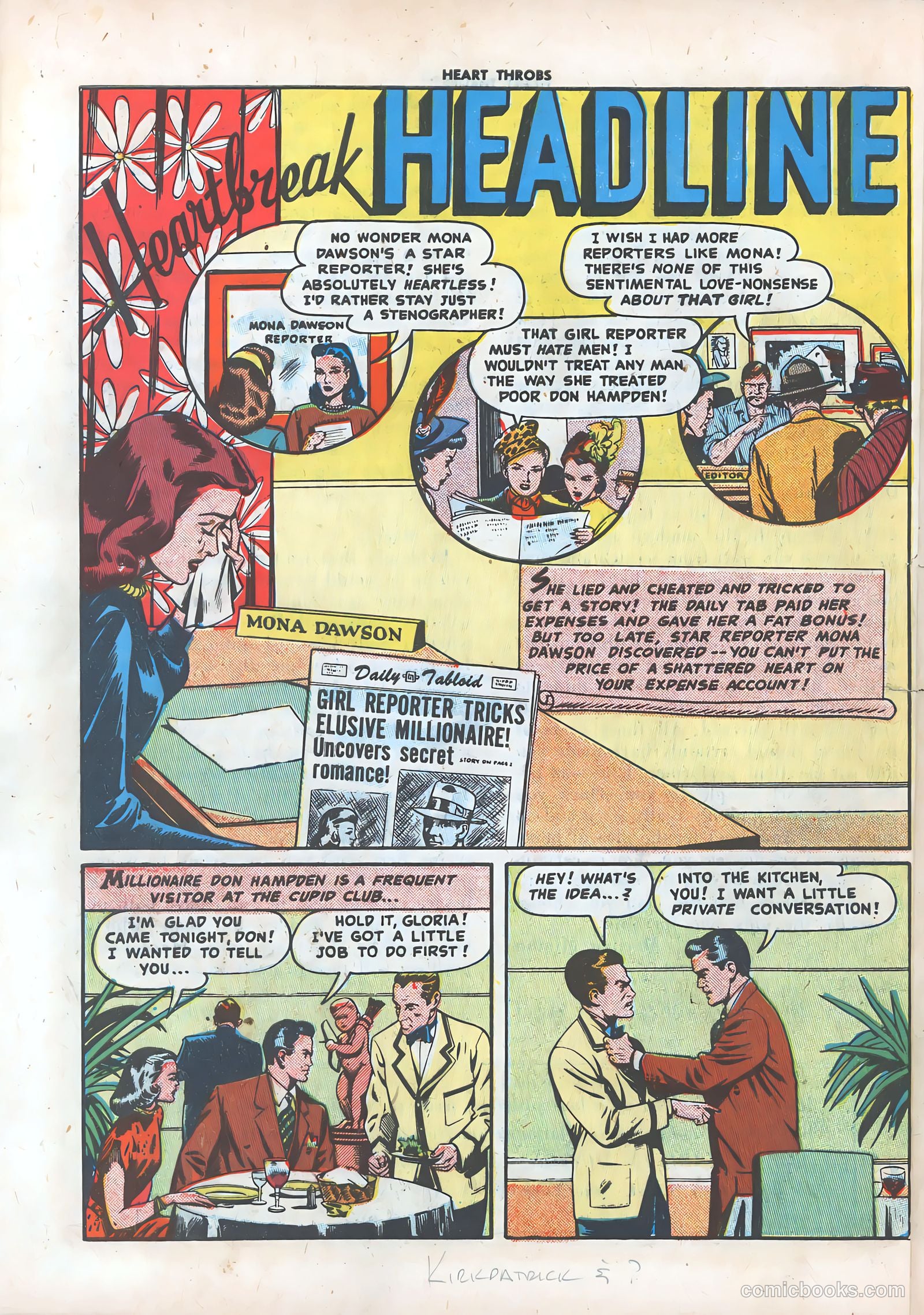 Heart Throbs #2 (1949) — page 28 of 36