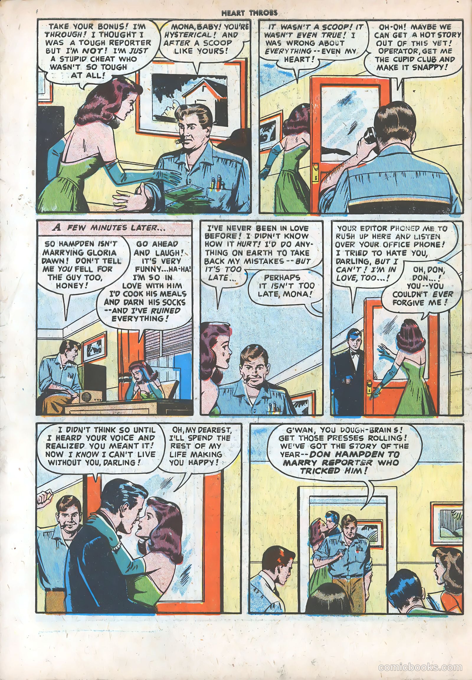 Heart Throbs #2 (1949) — page 34 of 36