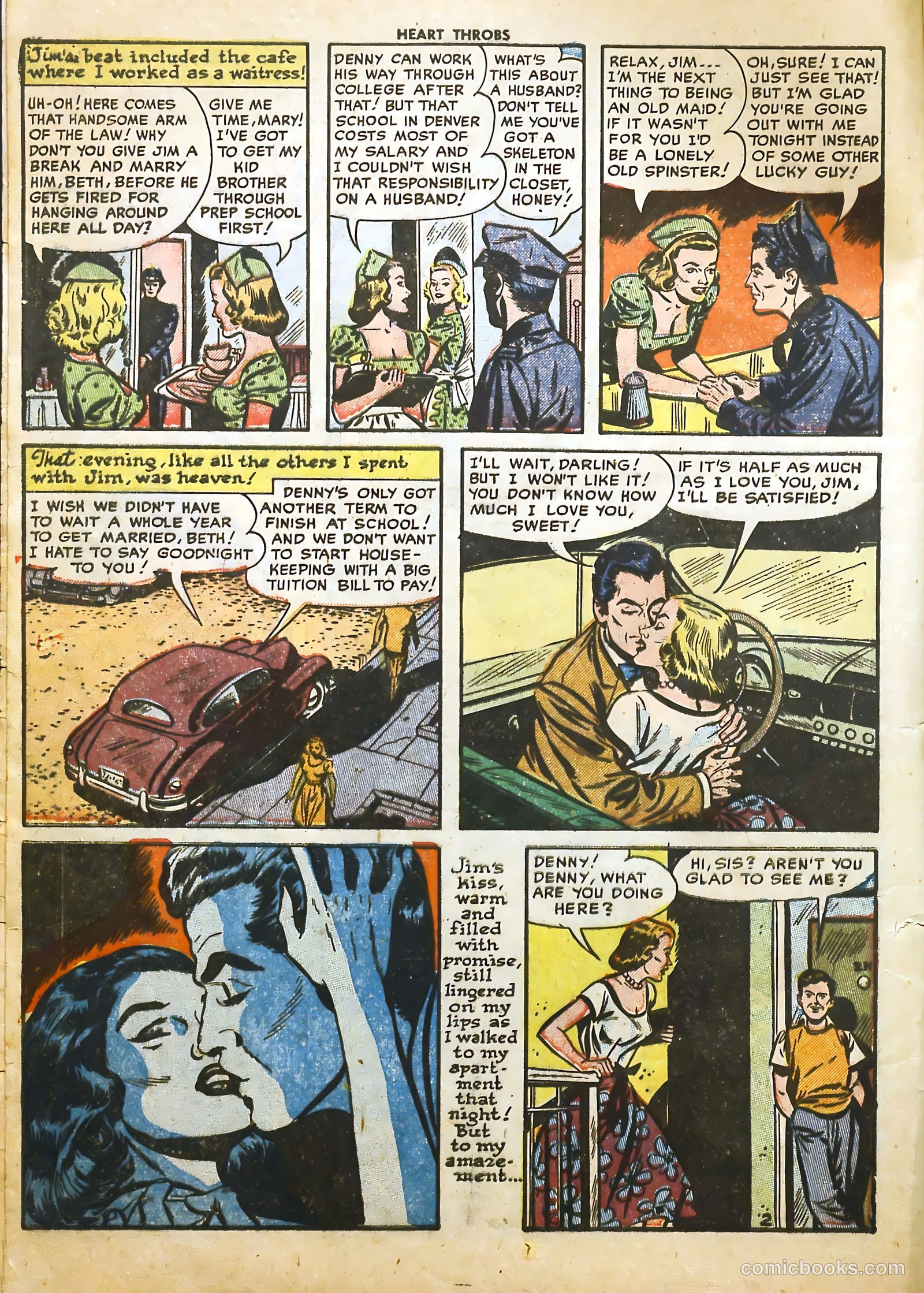 Heart Throbs #20 (1953) — page 4 of 36