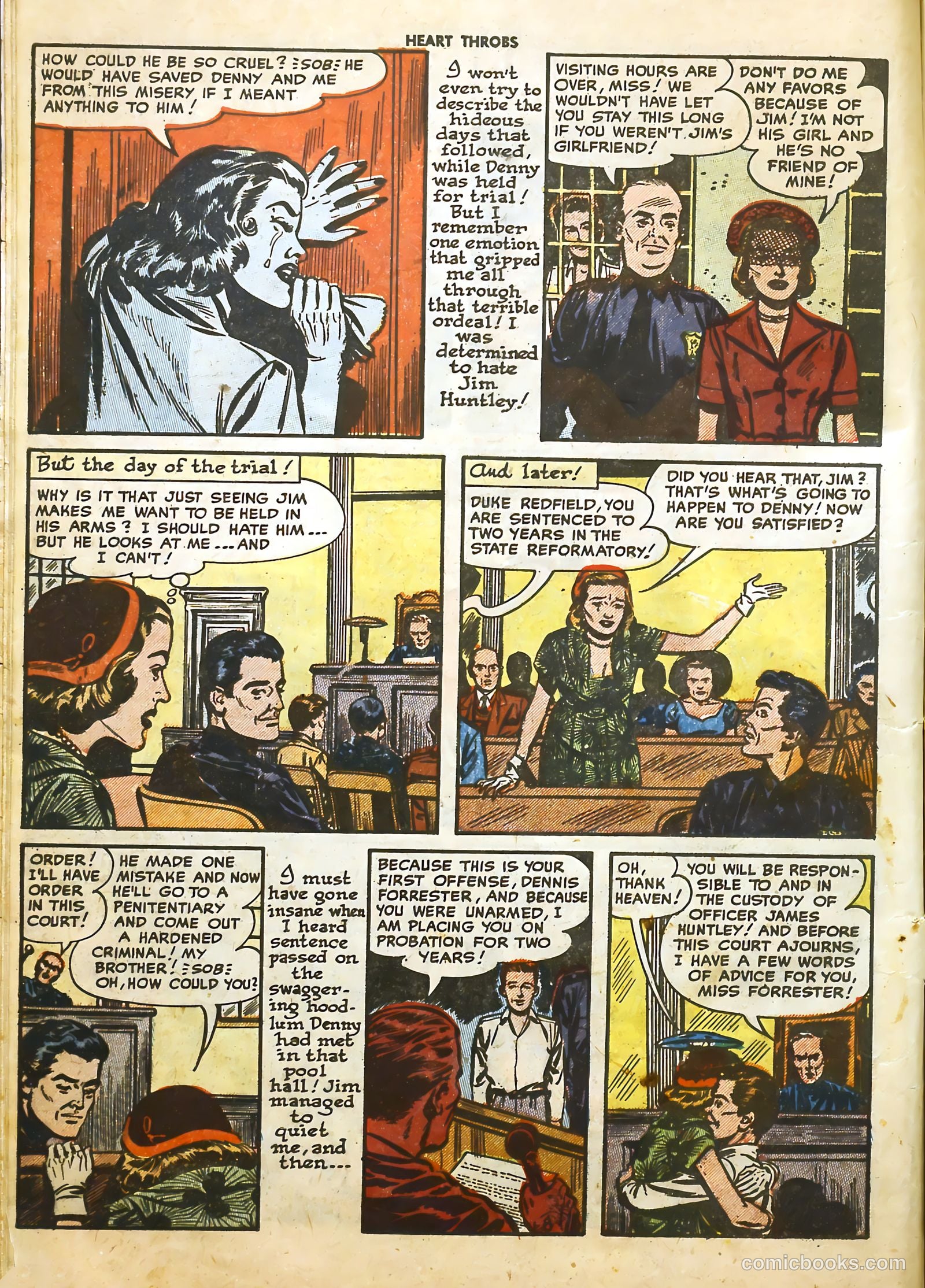 Heart Throbs #20 (1953) — page 10 of 36