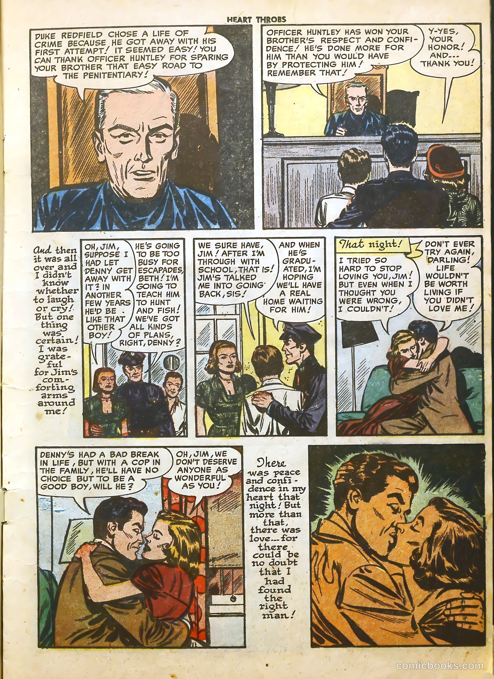 Heart Throbs #20 (1953) — page 11 of 36