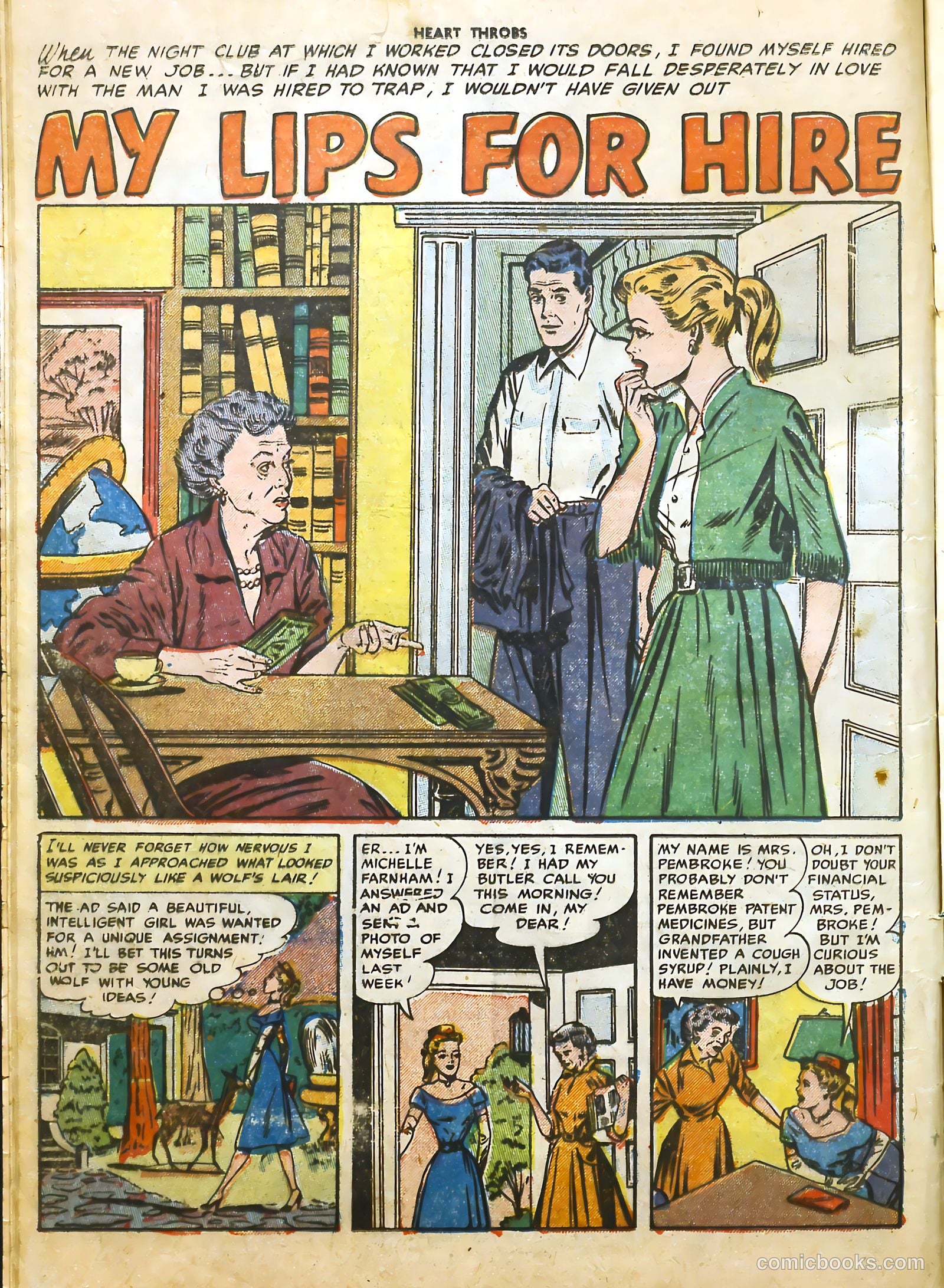 Heart Throbs #20 (1953) — page 12 of 36