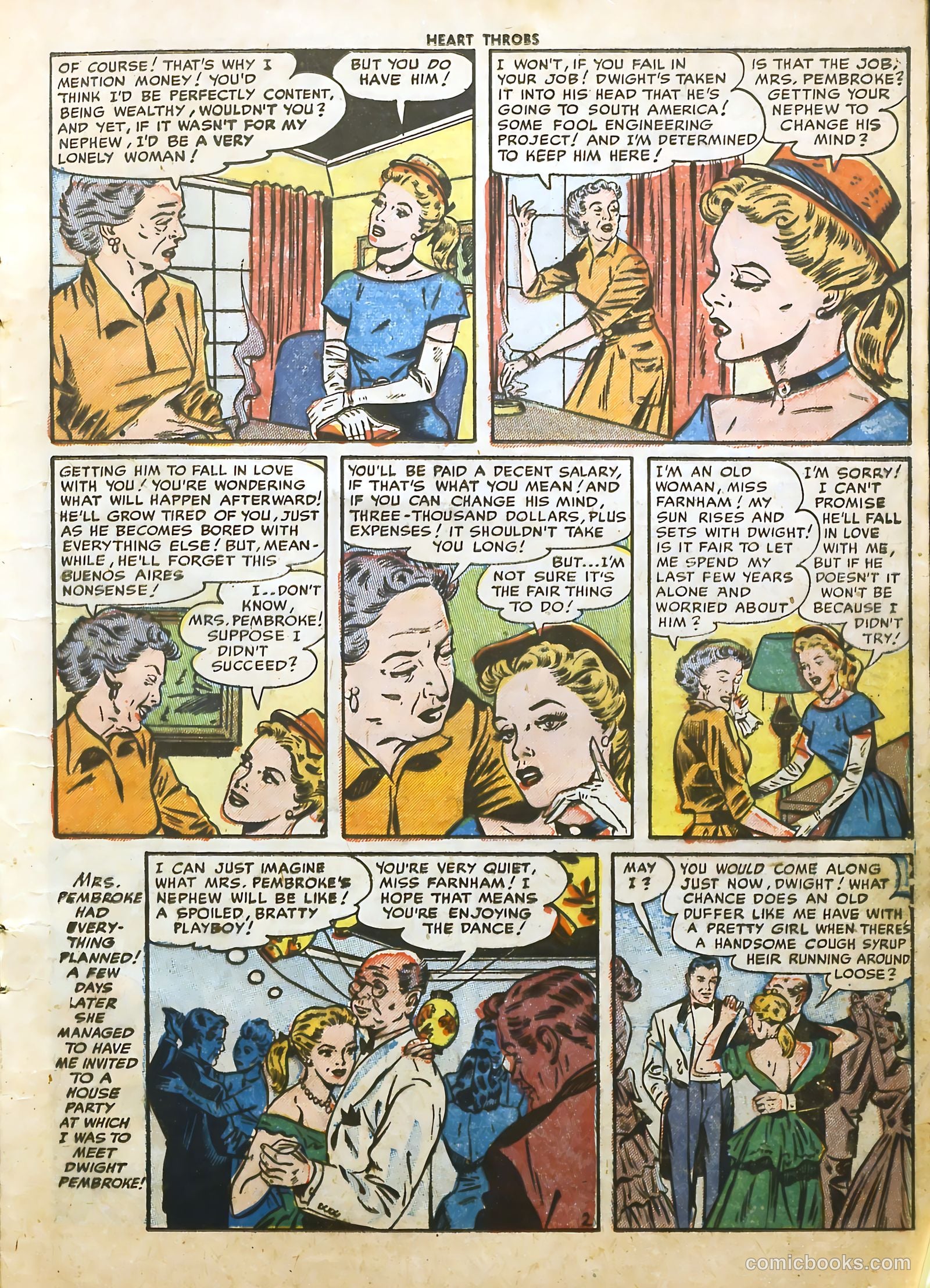 Heart Throbs #20 (1953) — page 13 of 36