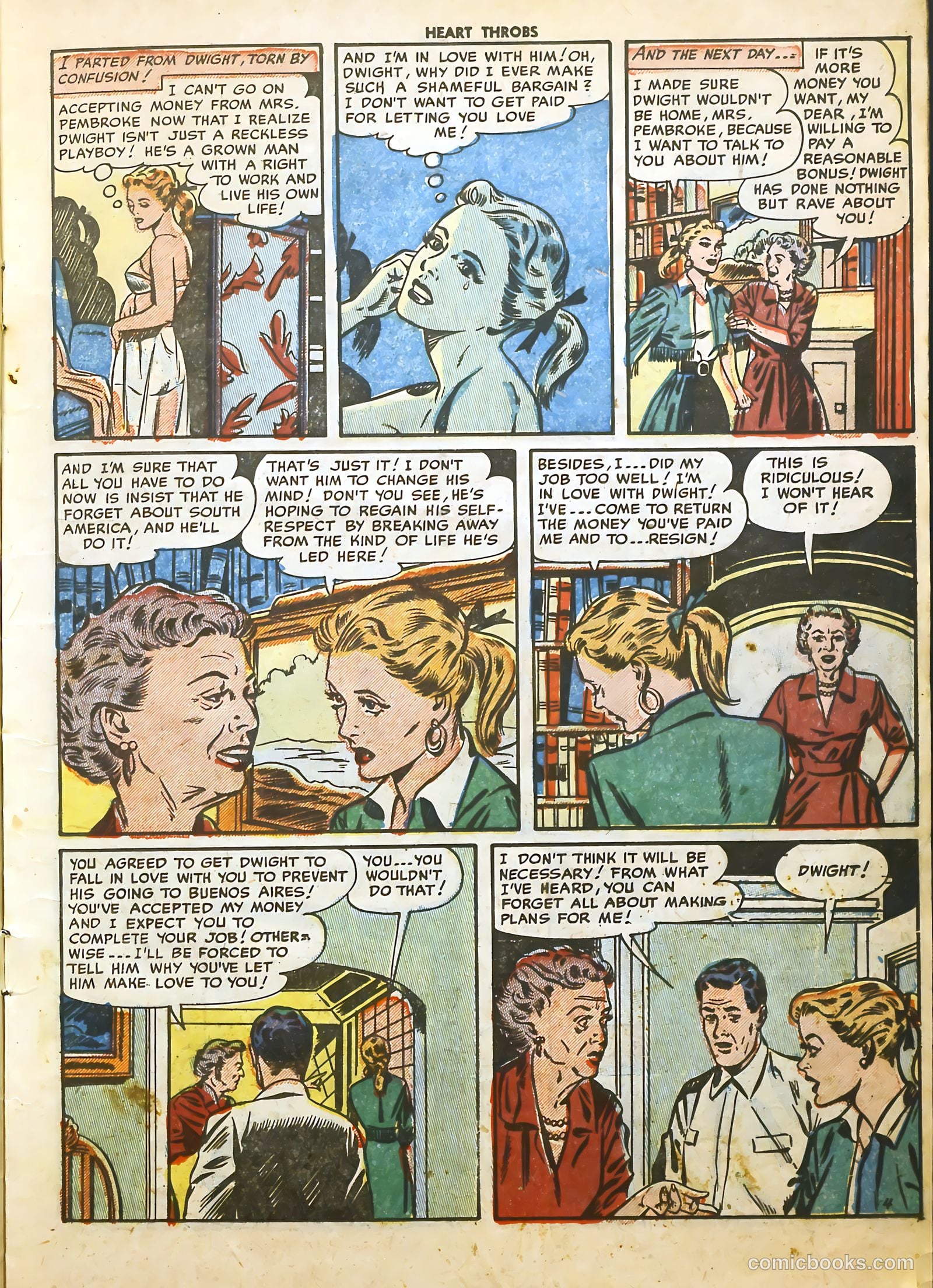 Heart Throbs #20 (1953) — page 15 of 36