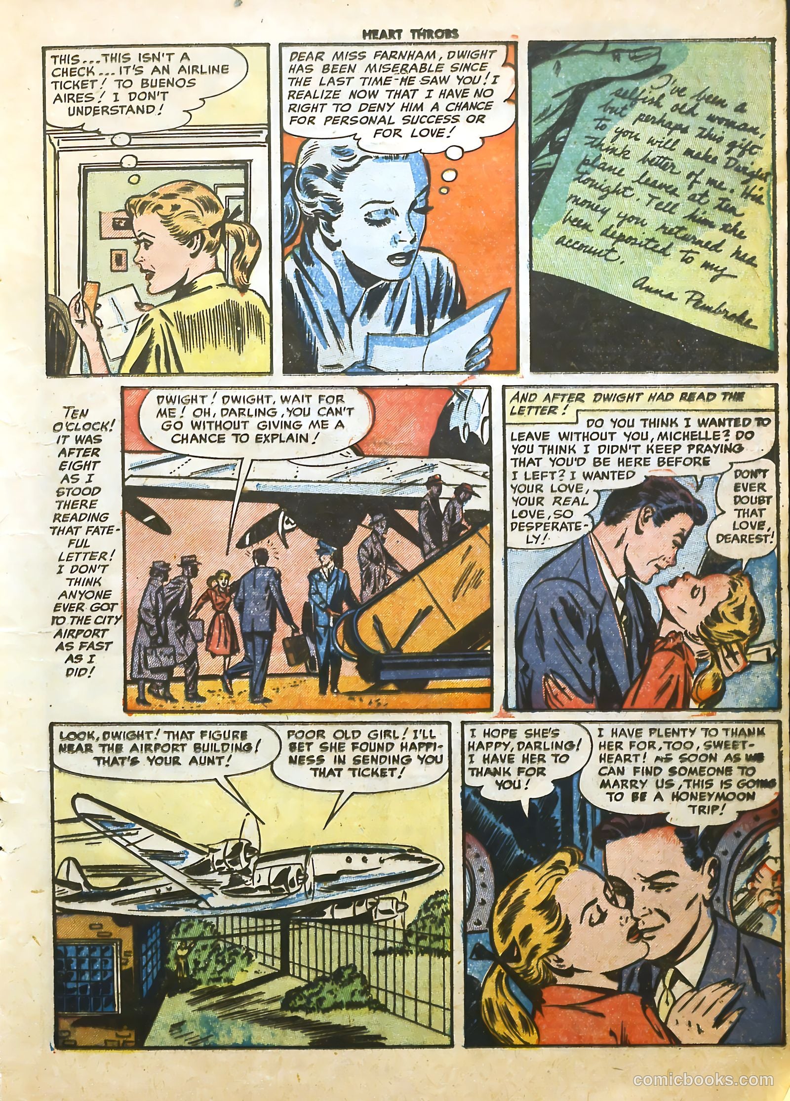 Heart Throbs #20 (1953) — page 17 of 36
