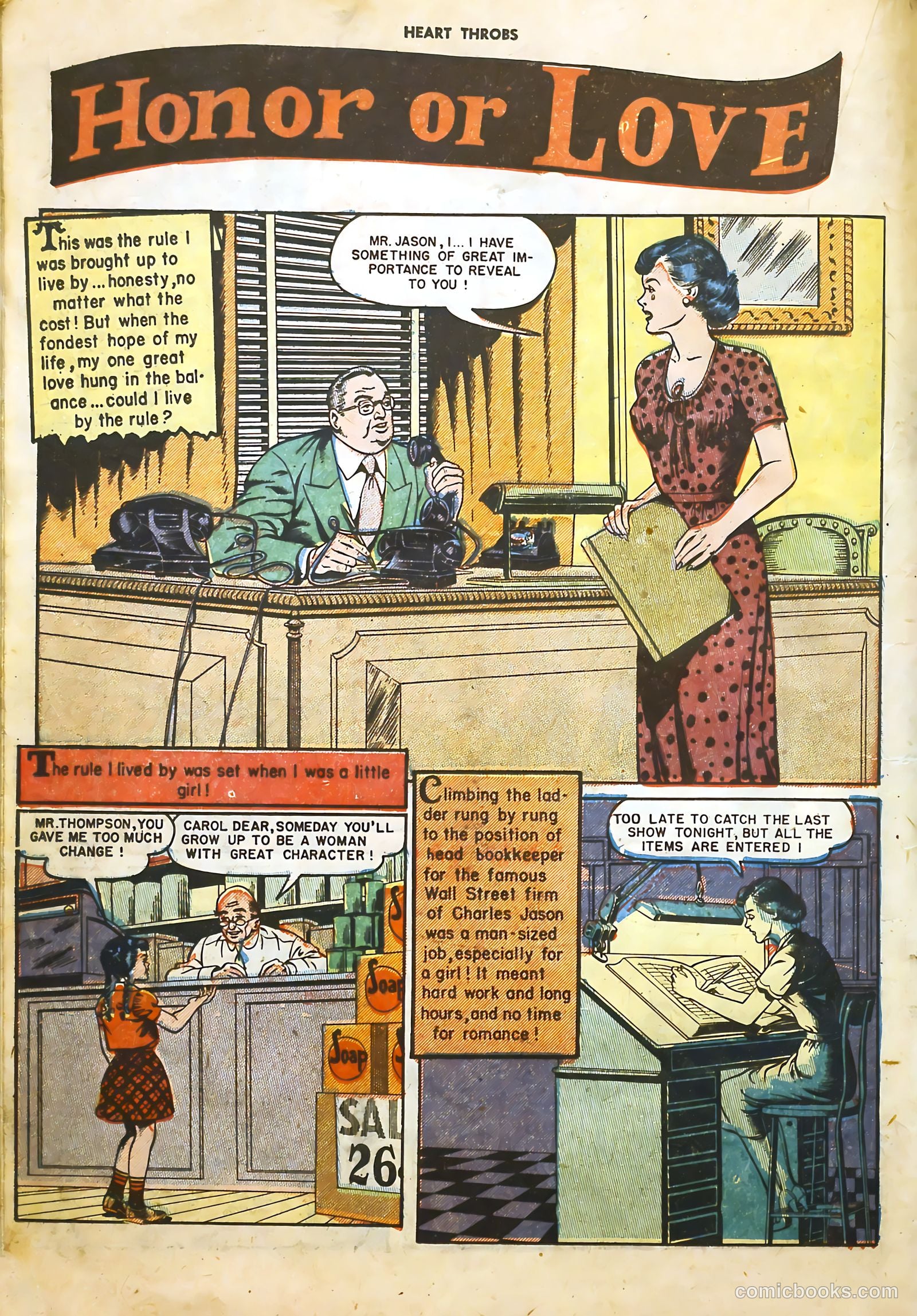 Heart Throbs #20 (1953) — page 18 of 36