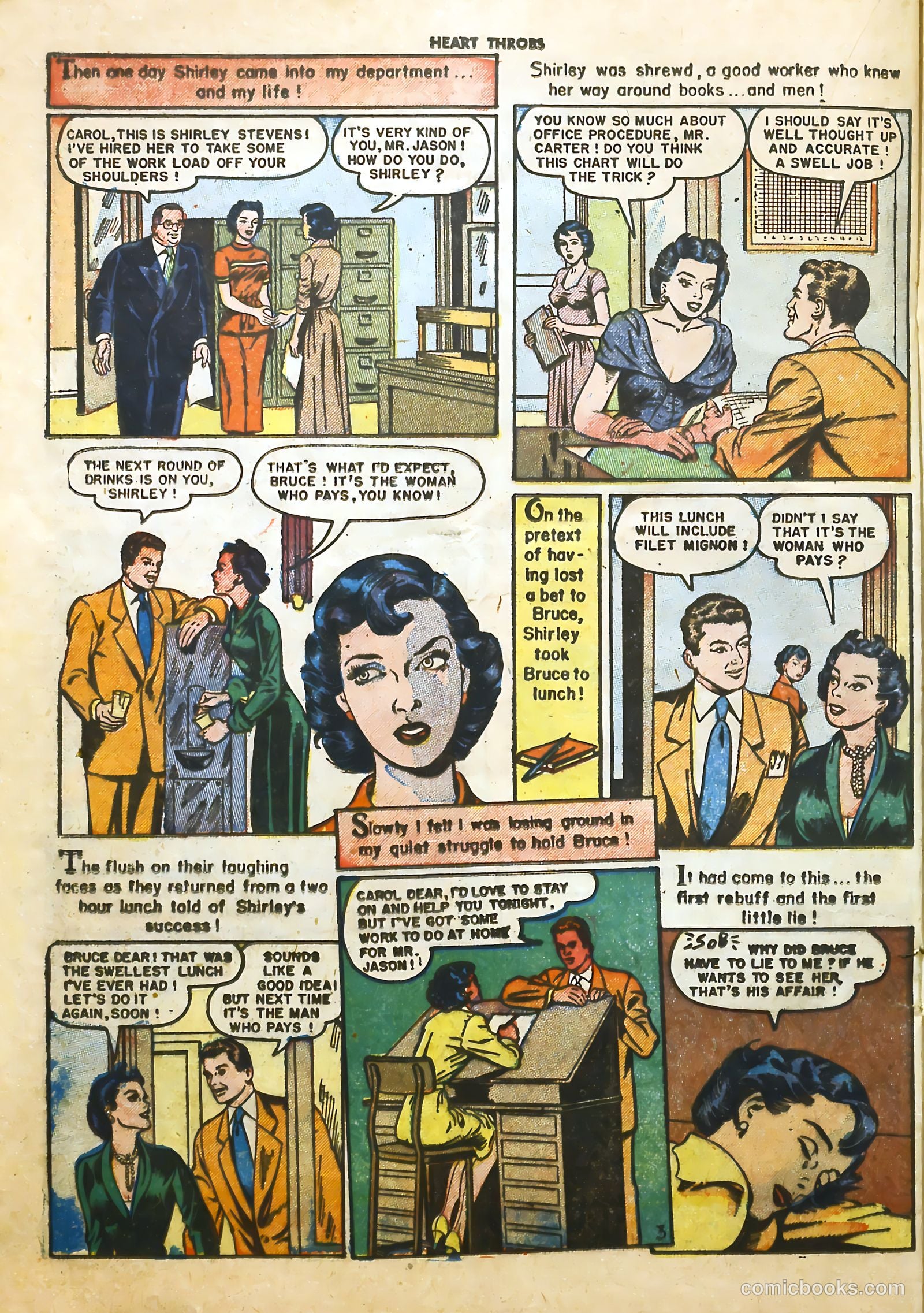 Heart Throbs #20 (1953) — page 20 of 36