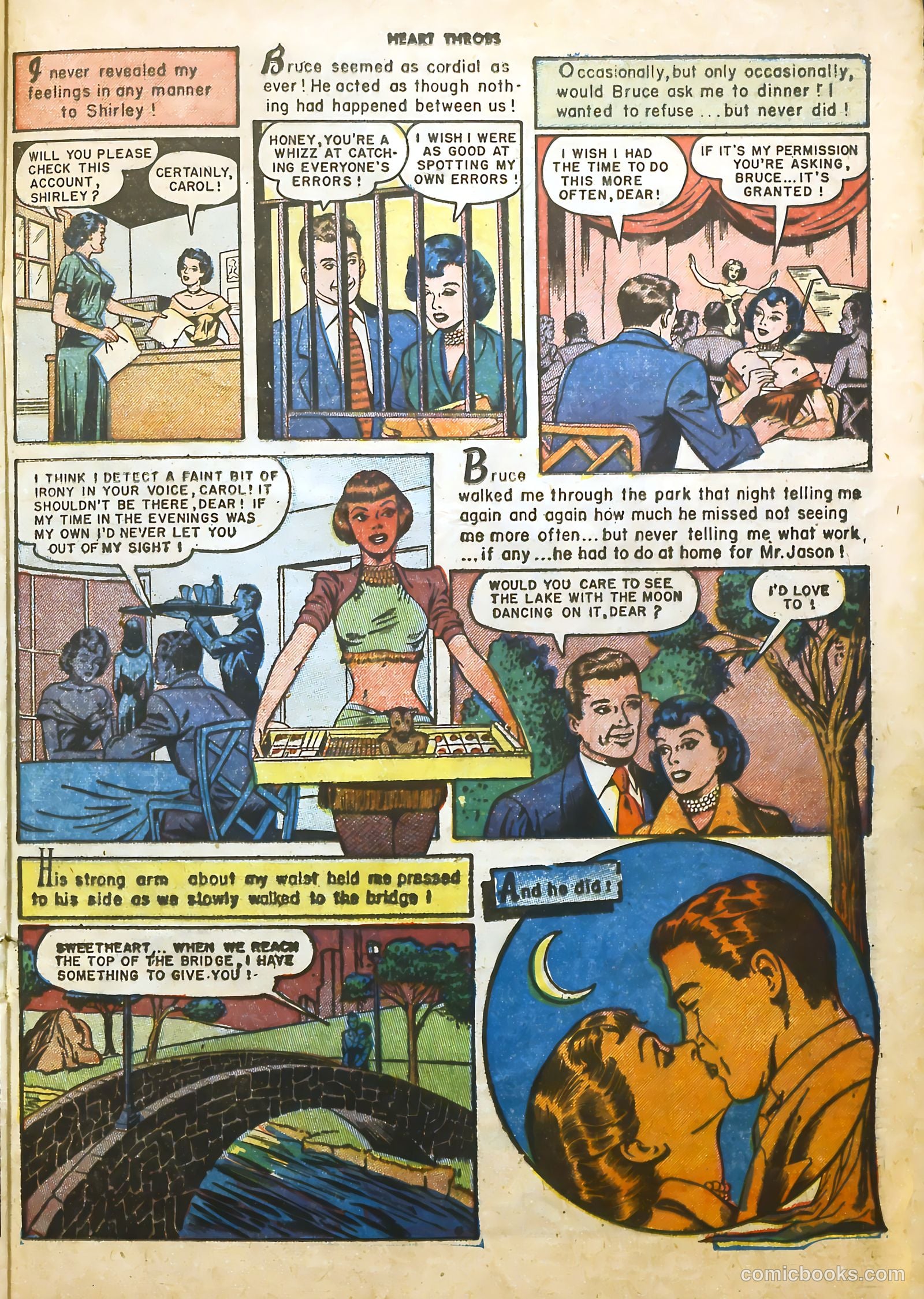 Heart Throbs #20 (1953) — page 21 of 36