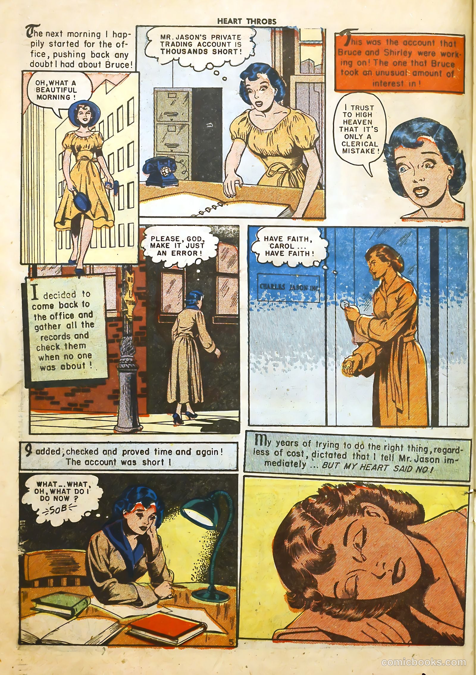 Heart Throbs #20 (1953) — page 22 of 36