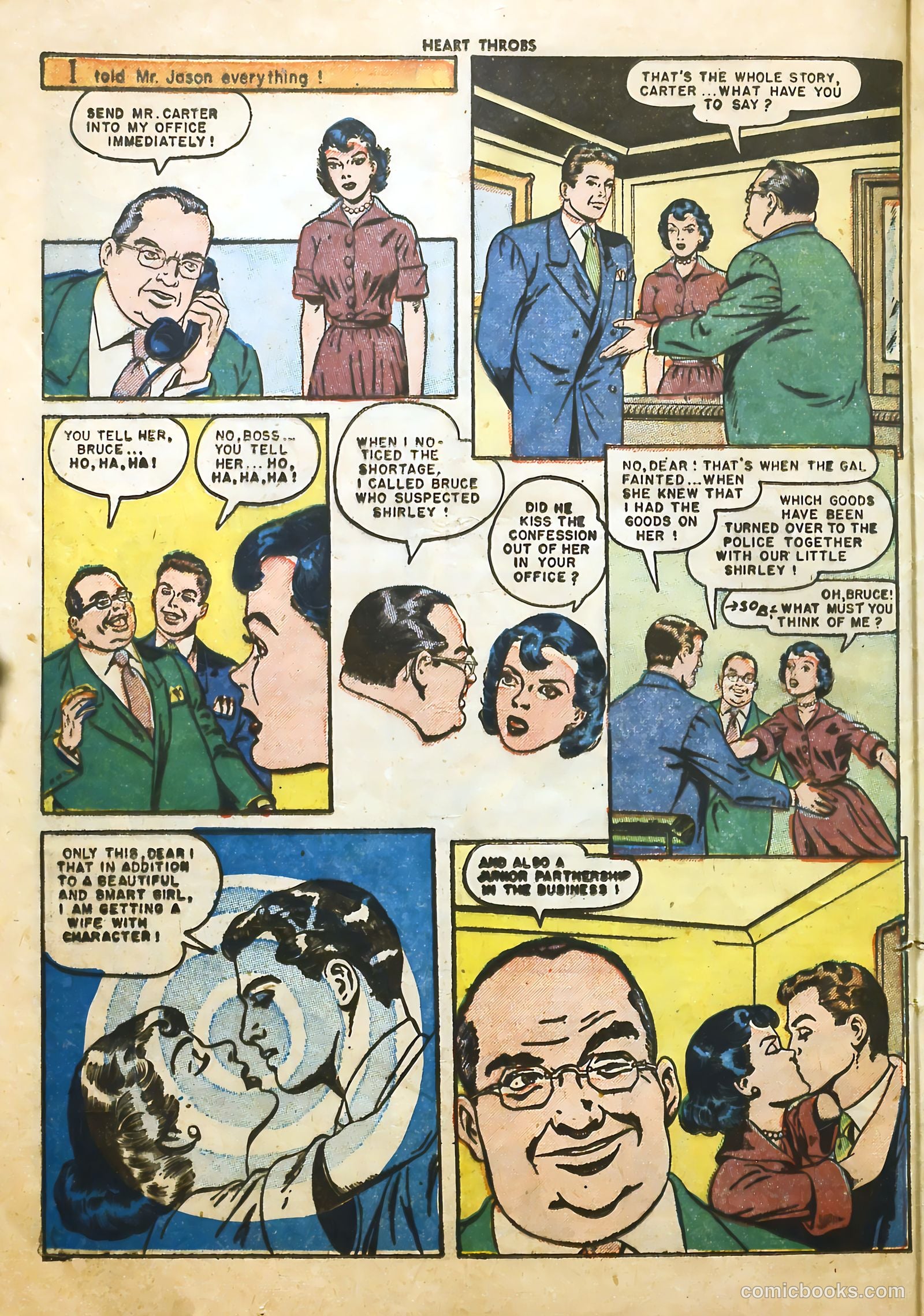 Heart Throbs #20 (1953) — page 24 of 36