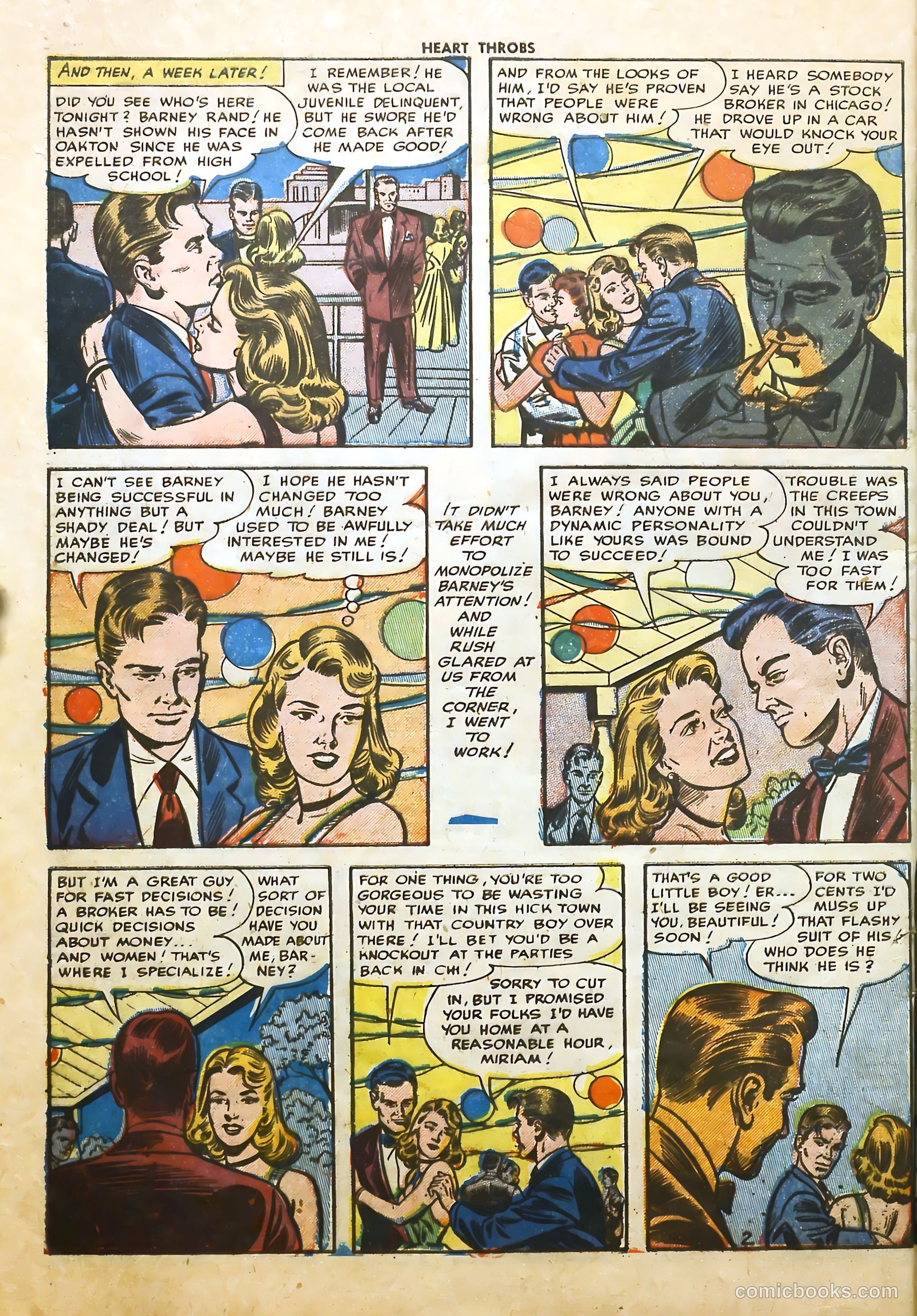 Heart Throbs #20 (1953) — page 28 of 36