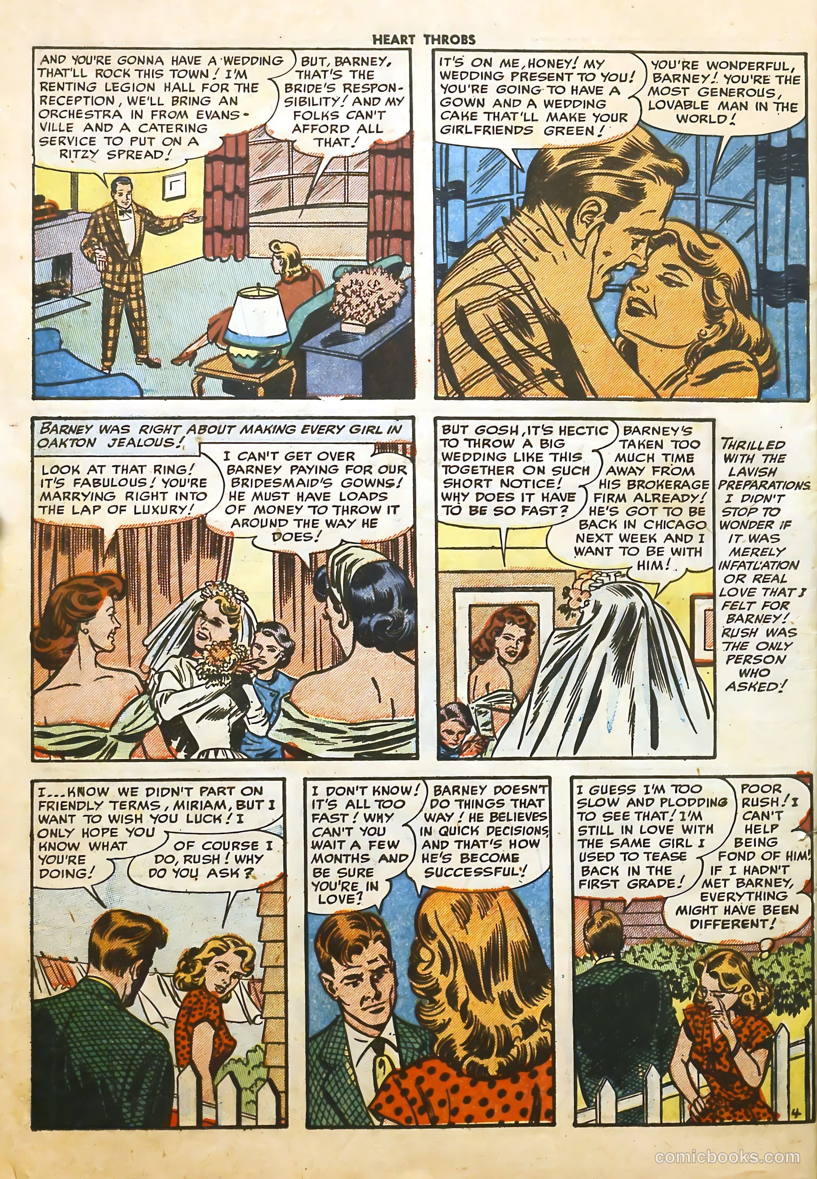 Heart Throbs #20 (1953) — page 30 of 36