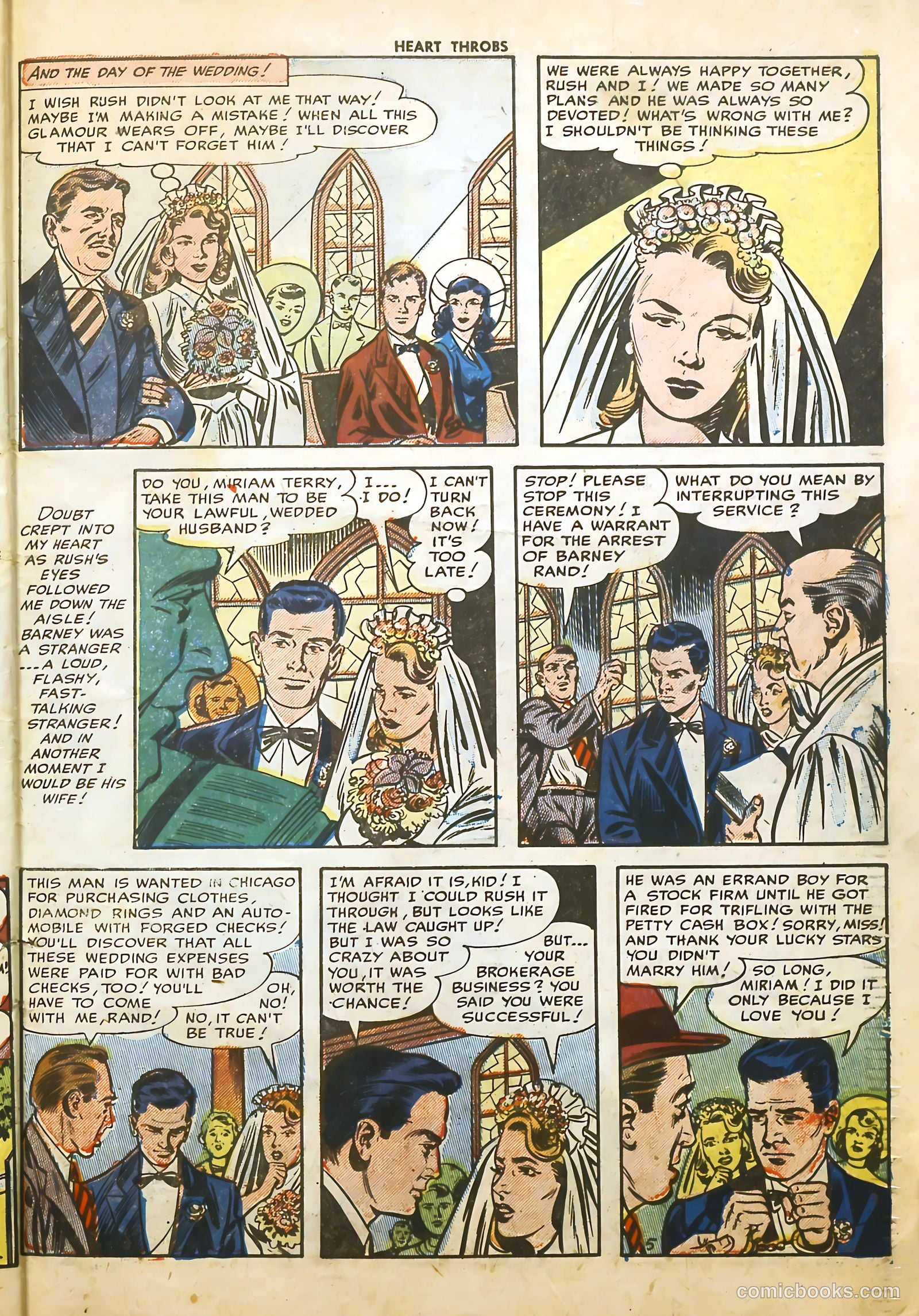 Heart Throbs #20 (1953) — page 31 of 36