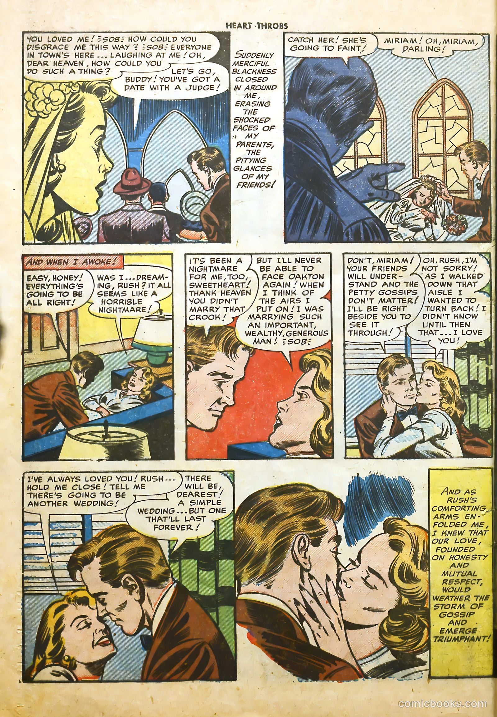 Heart Throbs #20 (1953) — page 32 of 36