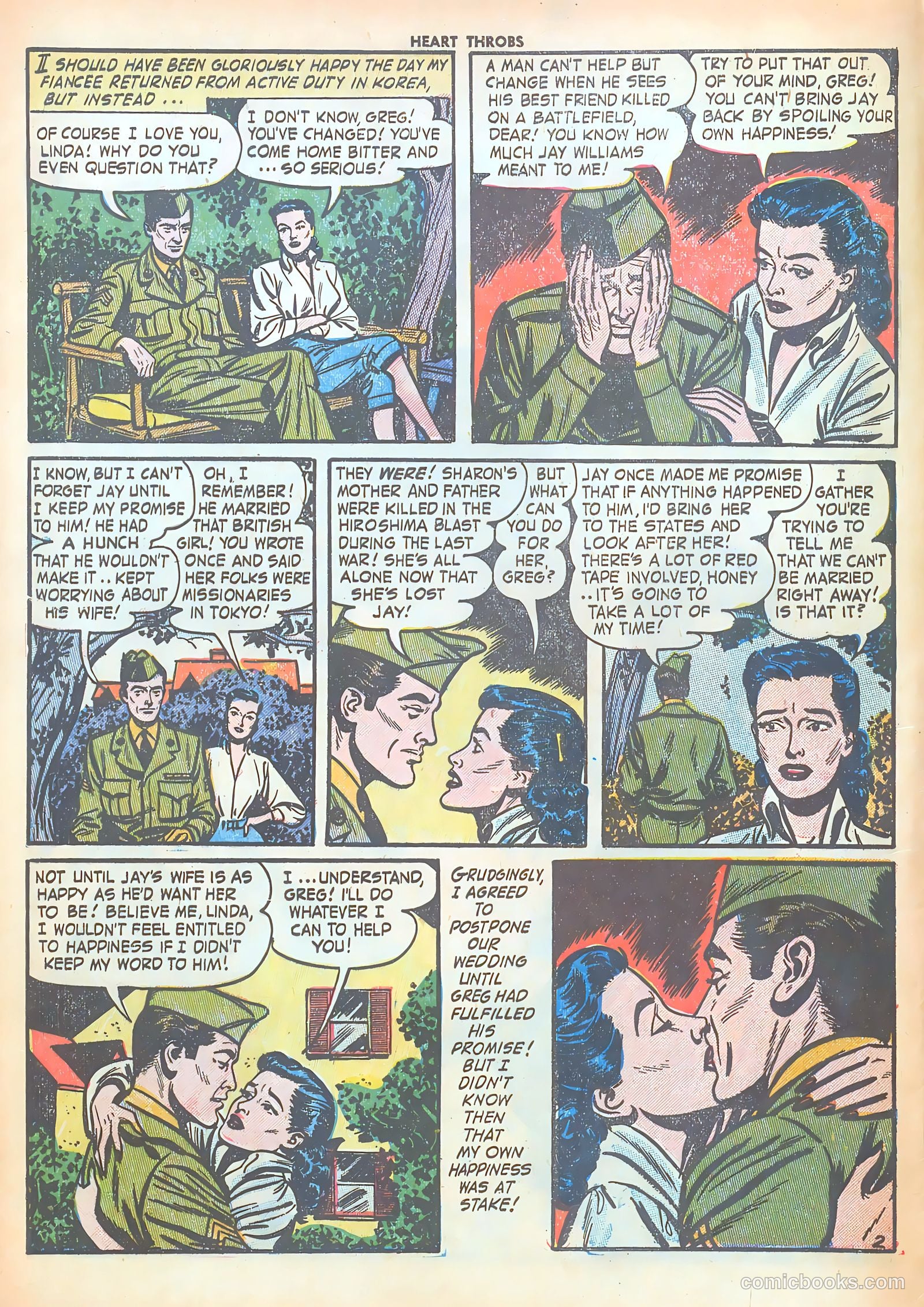 Heart Throbs #21 (1953) — page 4 of 37
