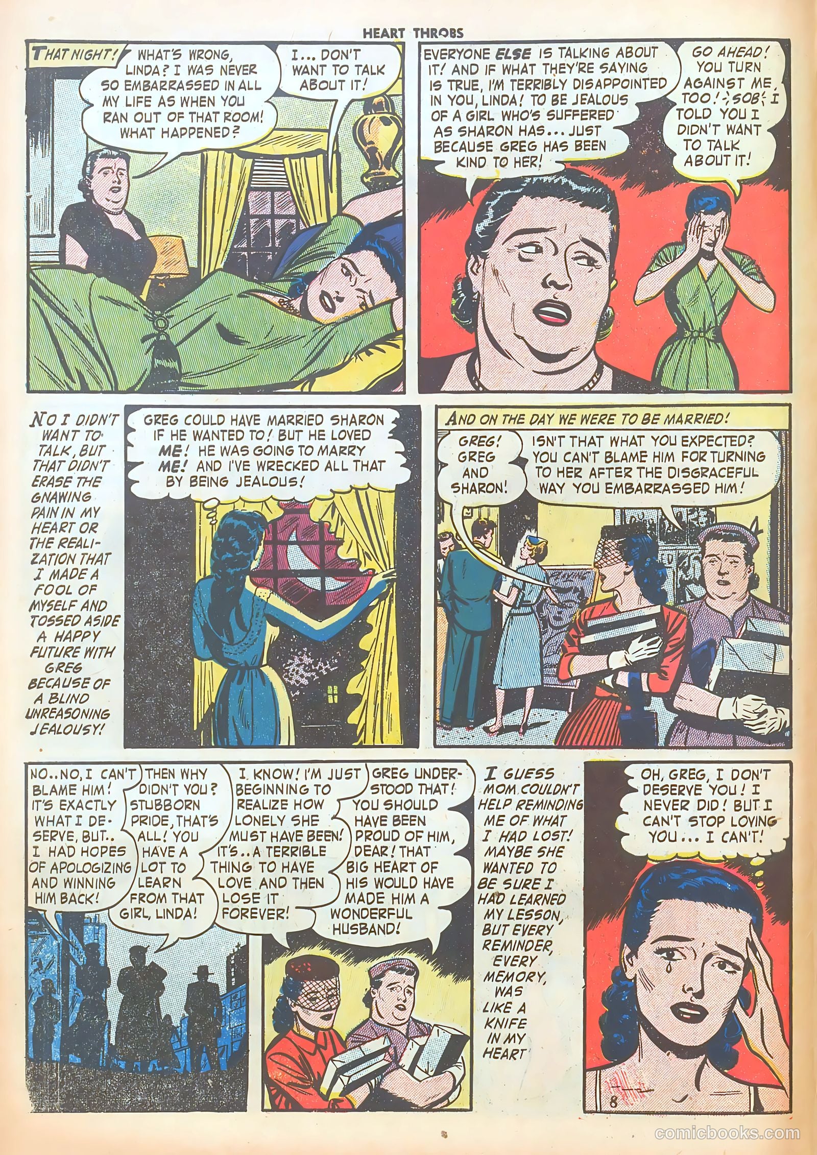 Heart Throbs #21 (1953) — page 10 of 37
