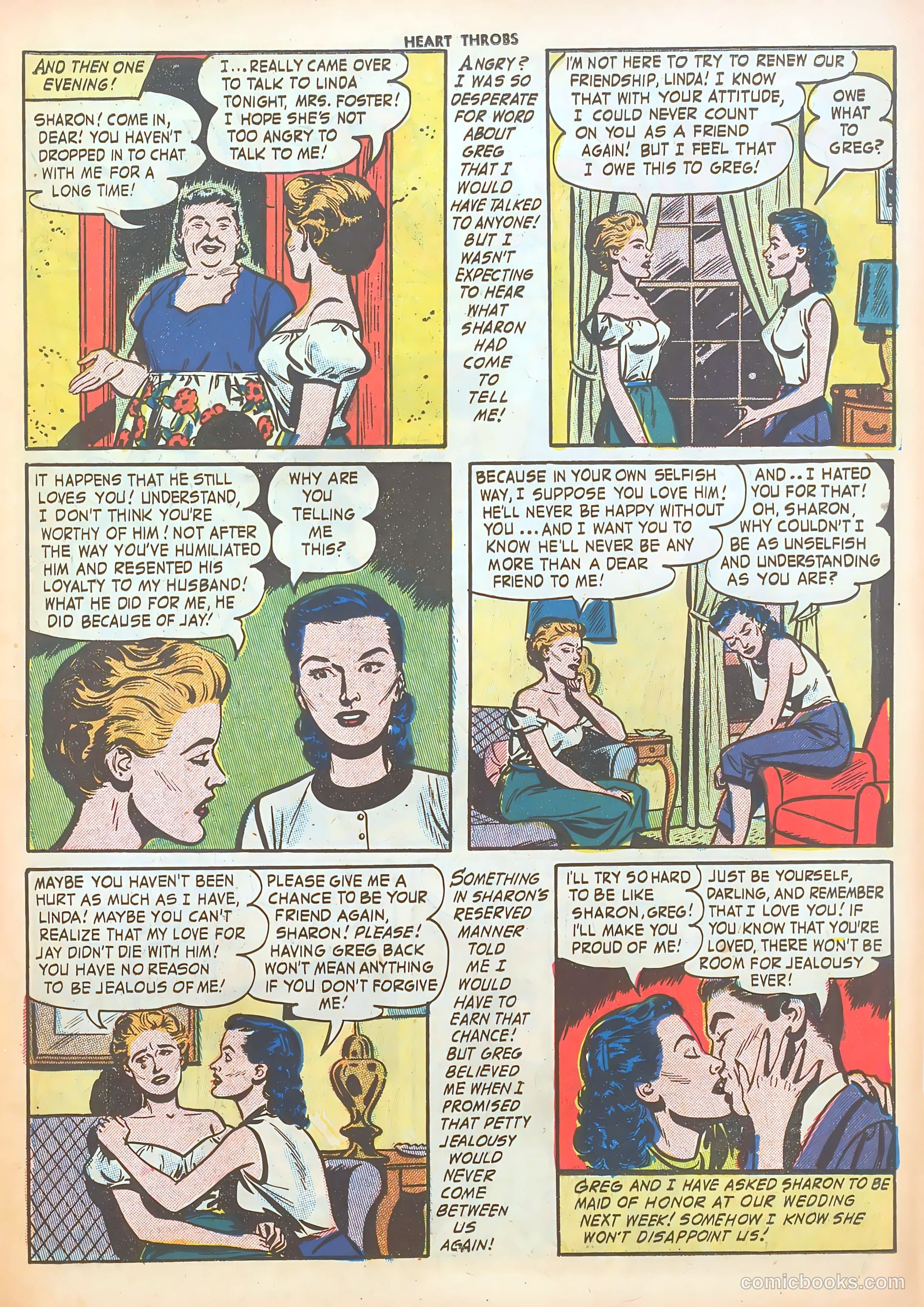 Heart Throbs #21 (1953) — page 11 of 37