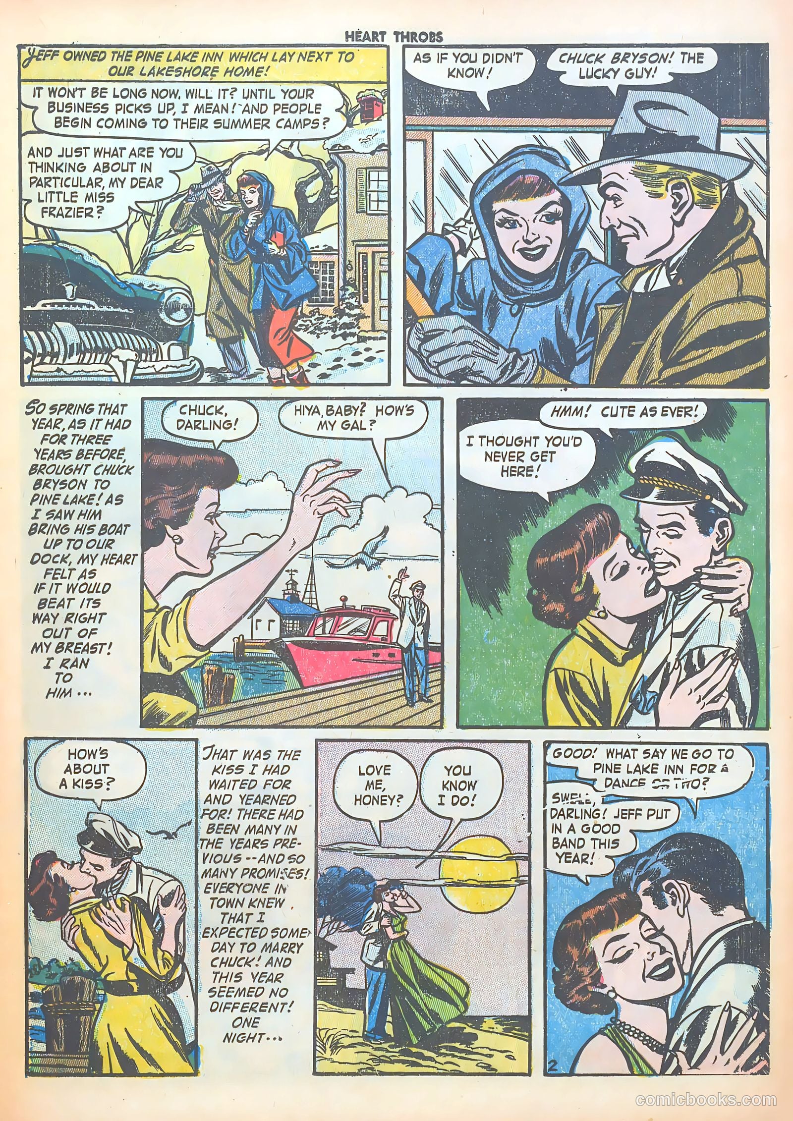 Heart Throbs #21 (1953) — page 13 of 37