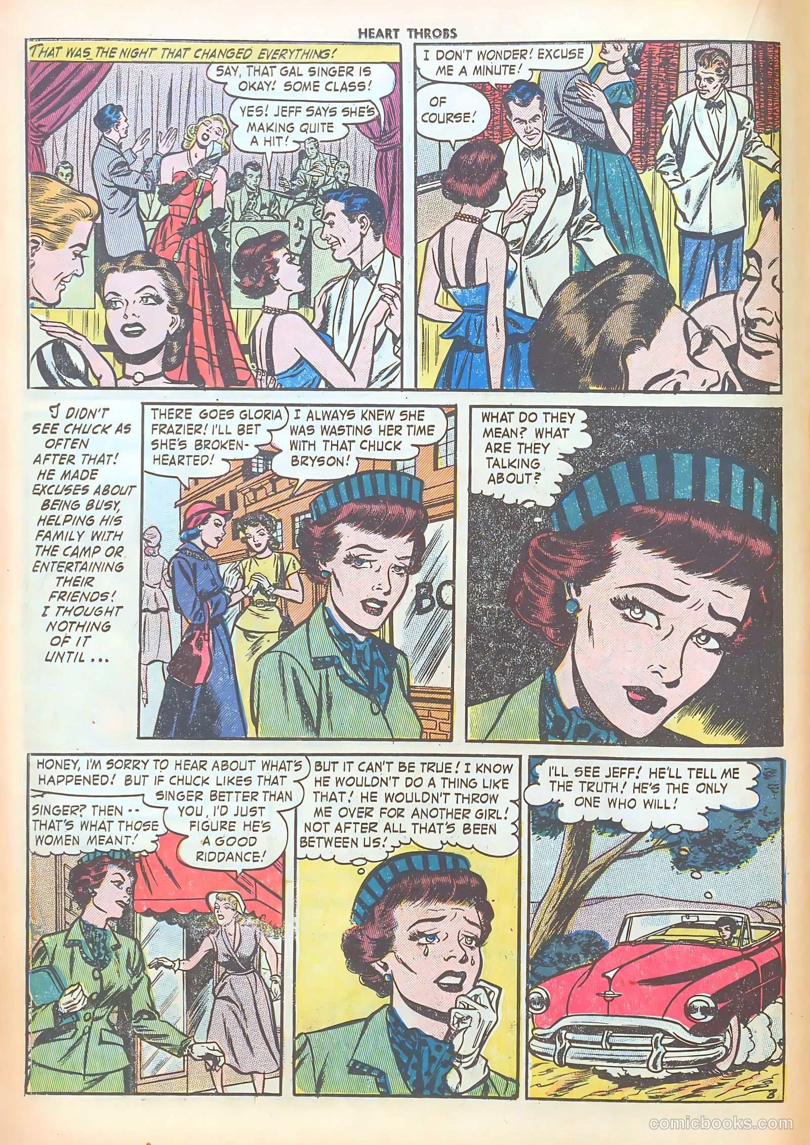 Heart Throbs #21 (1953) — page 14 of 37