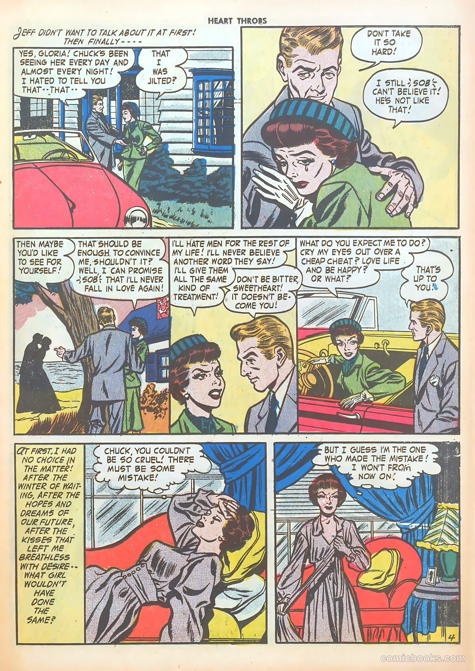 Heart Throbs #21 (1953) — page 15 of 37