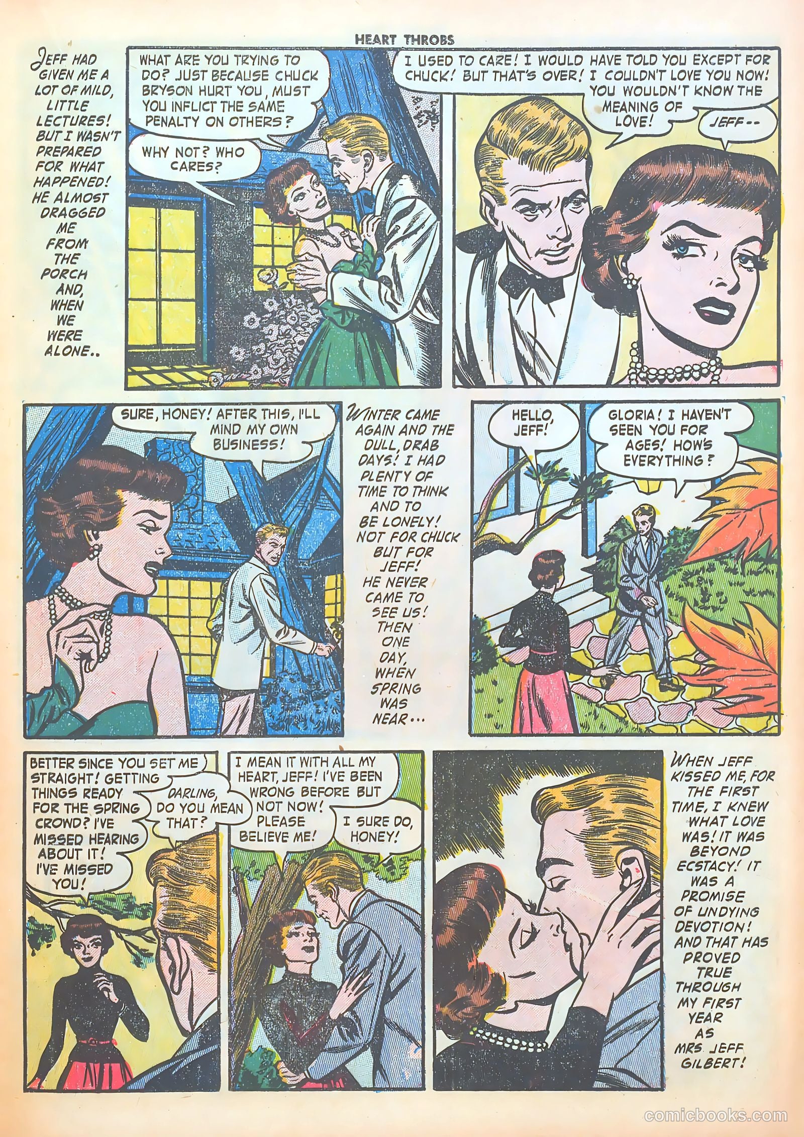 Heart Throbs #21 (1953) — page 17 of 37