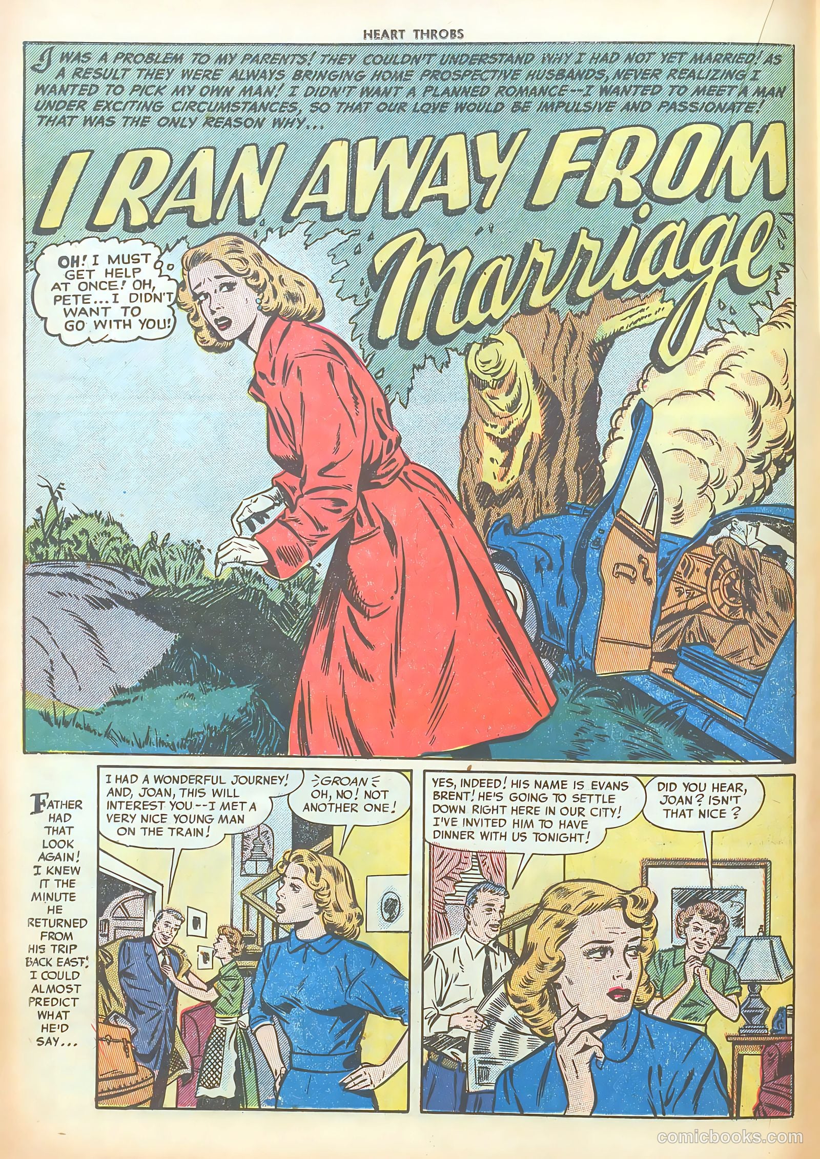 Heart Throbs #21 (1953) — page 18 of 37