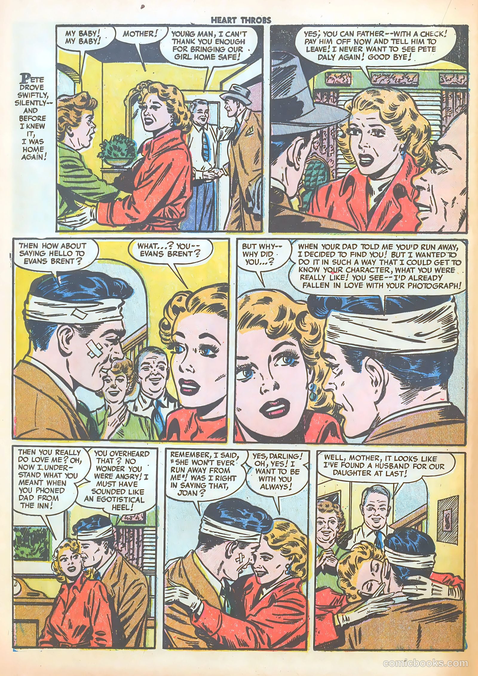 Heart Throbs #21 (1953) — page 24 of 37