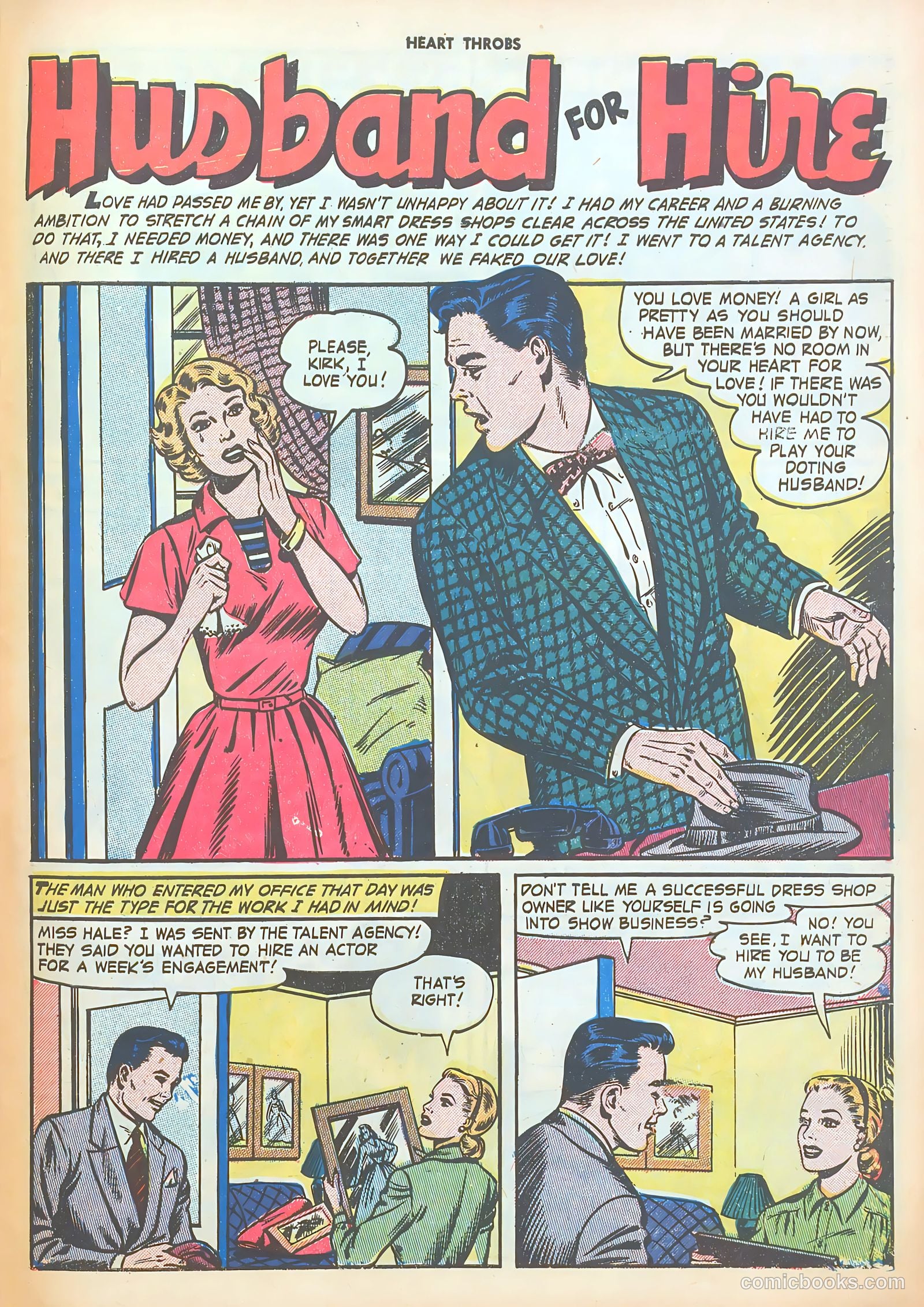 Heart Throbs #21 (1953) — page 27 of 37