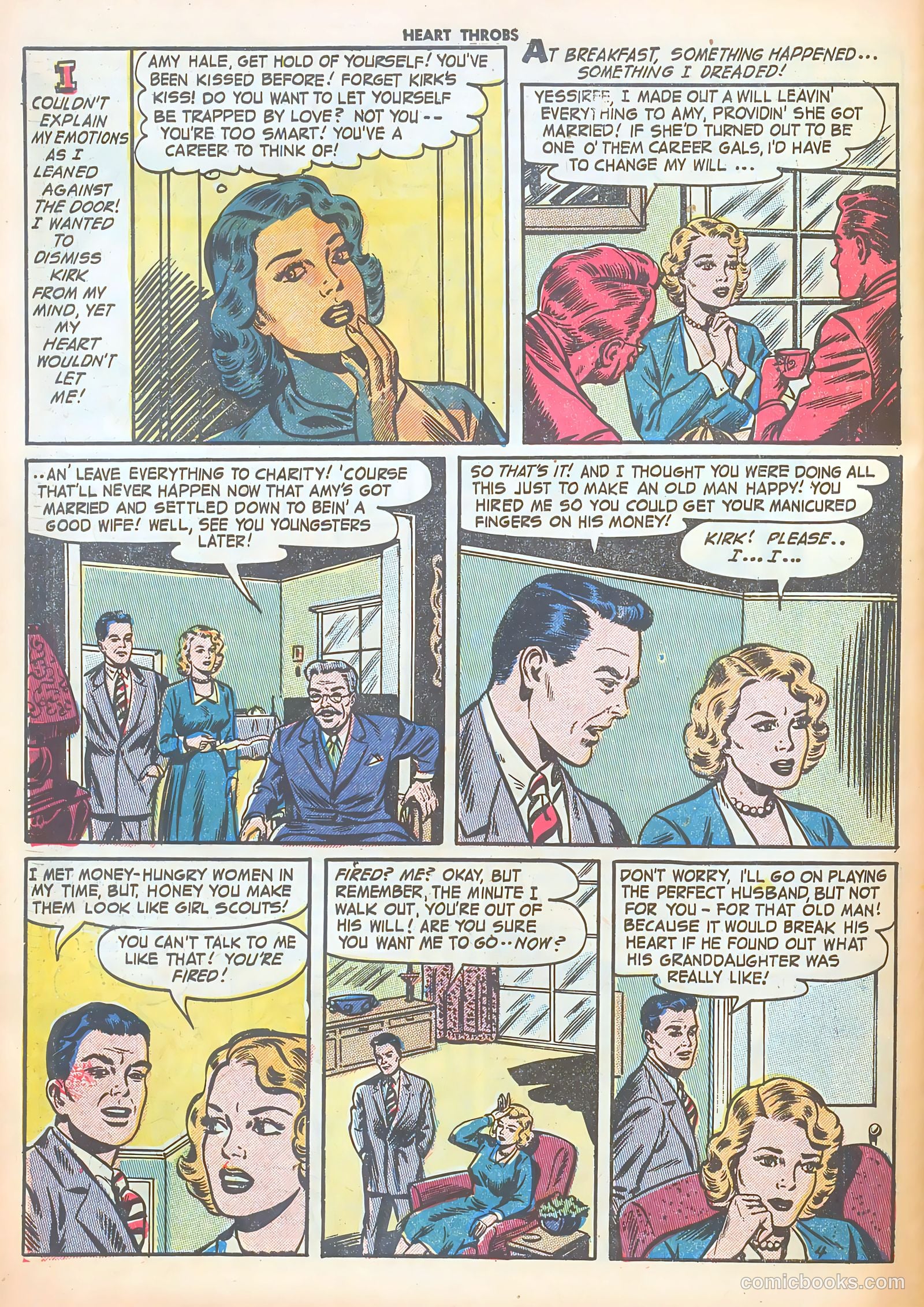 Heart Throbs #21 (1953) — page 30 of 37