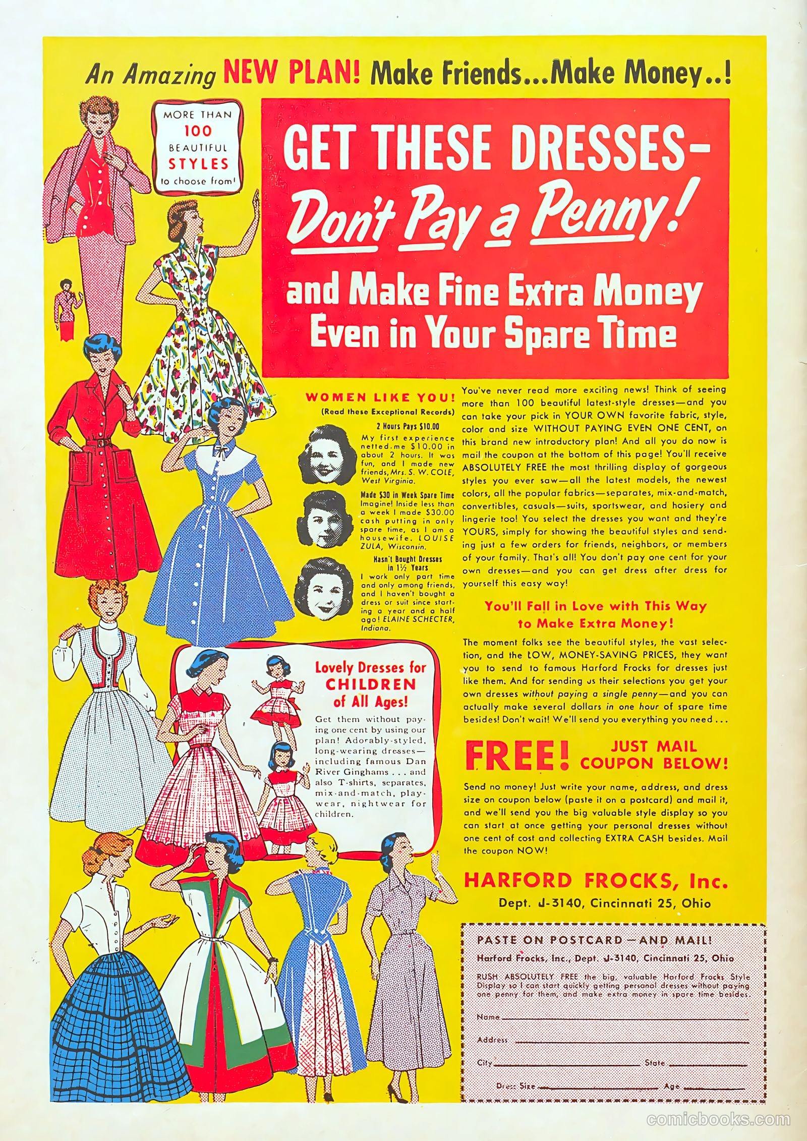 Heart Throbs #21 (1953) — page 36 of 37
