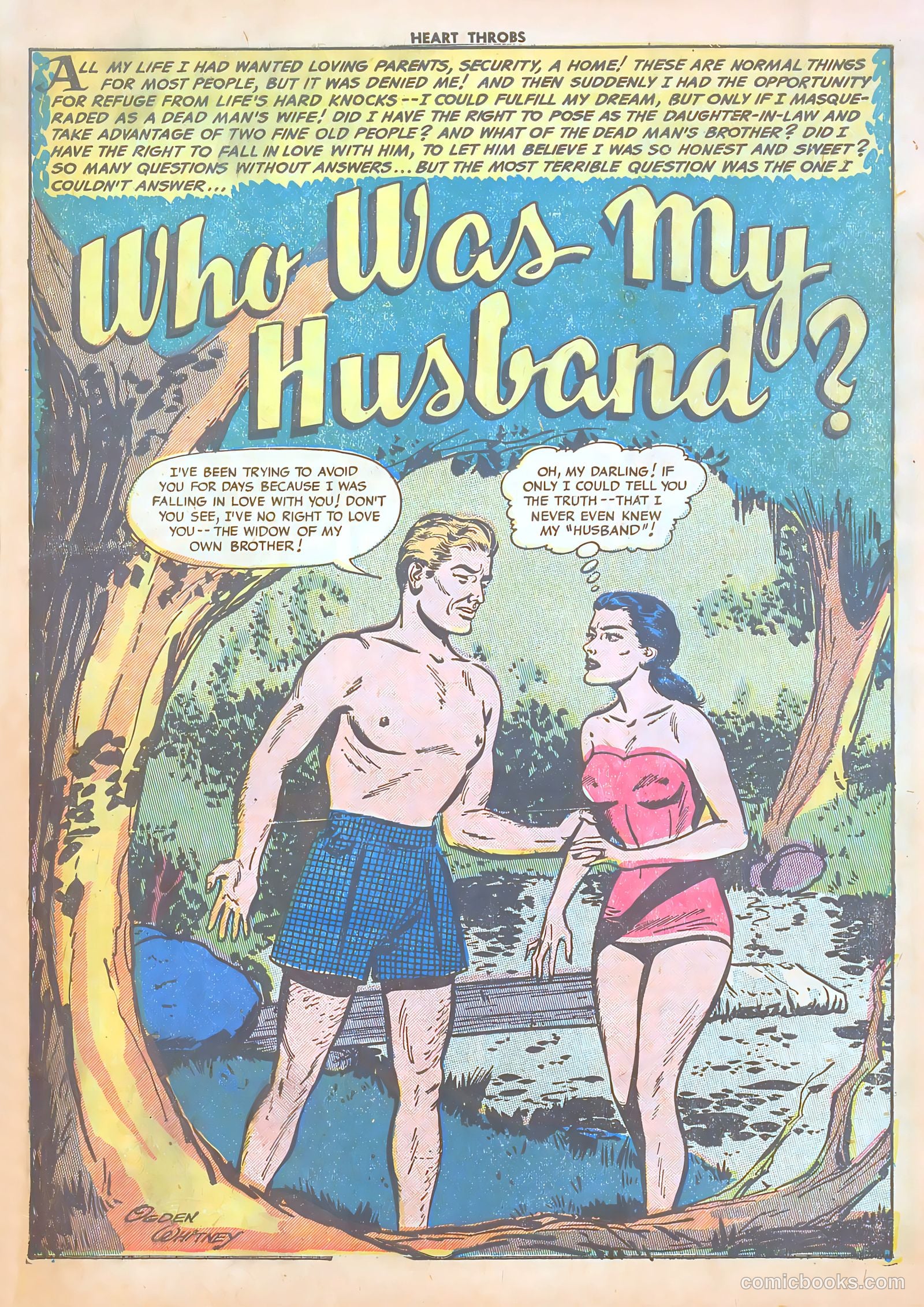 Heart Throbs #22 (1953) — page 3 of 37