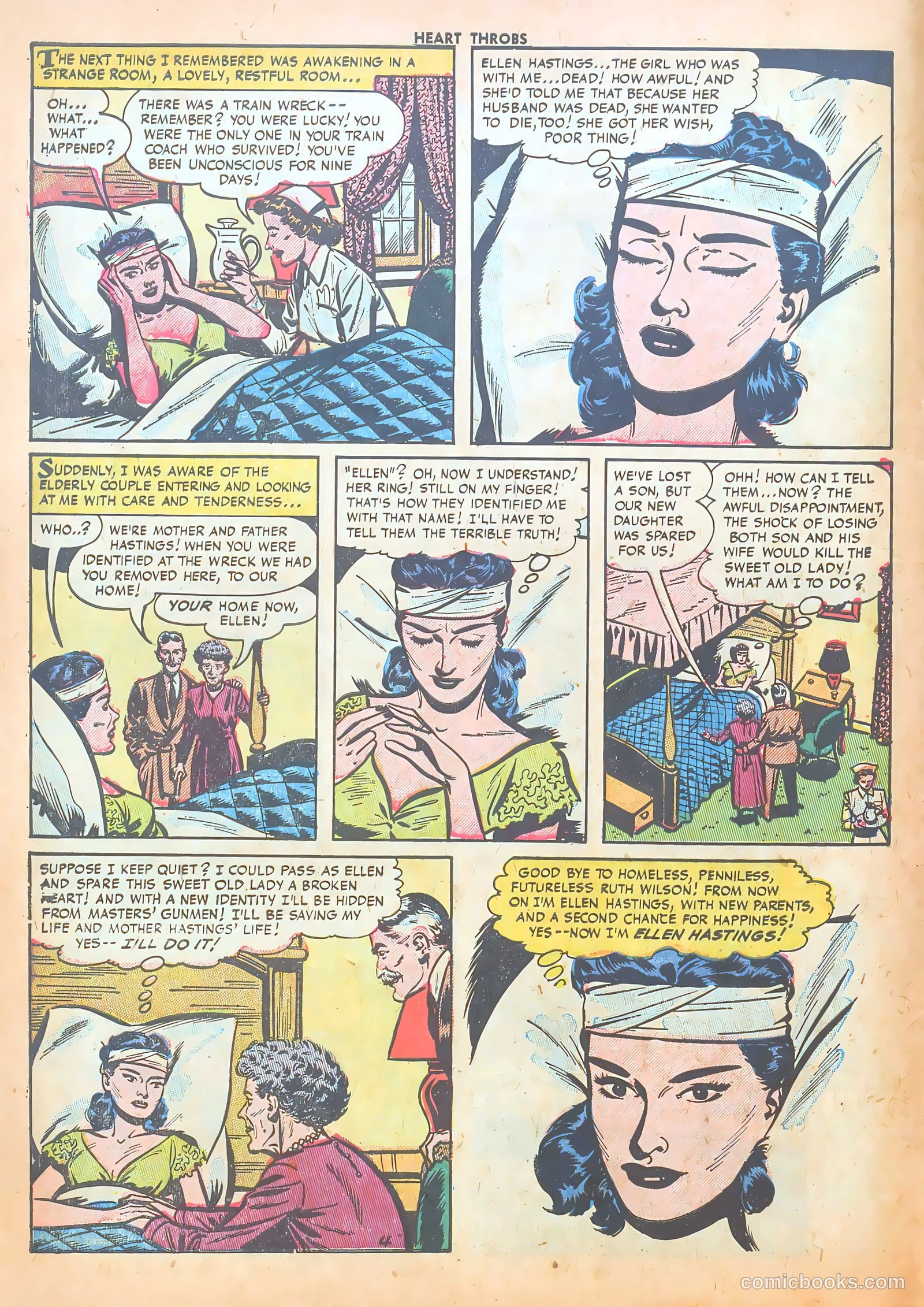 Heart Throbs #22 (1953) — page 6 of 37