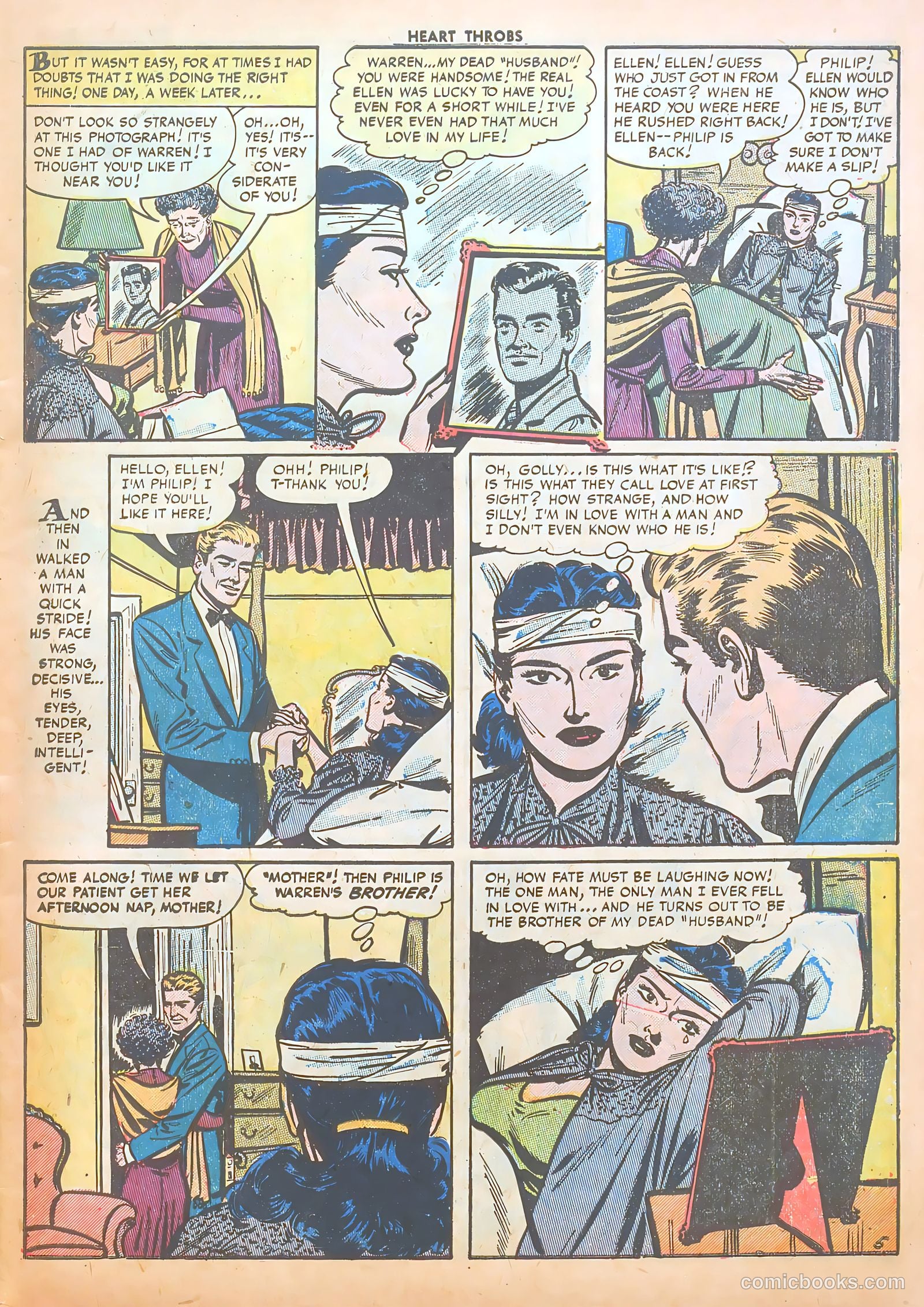 Heart Throbs #22 (1953) — page 7 of 37