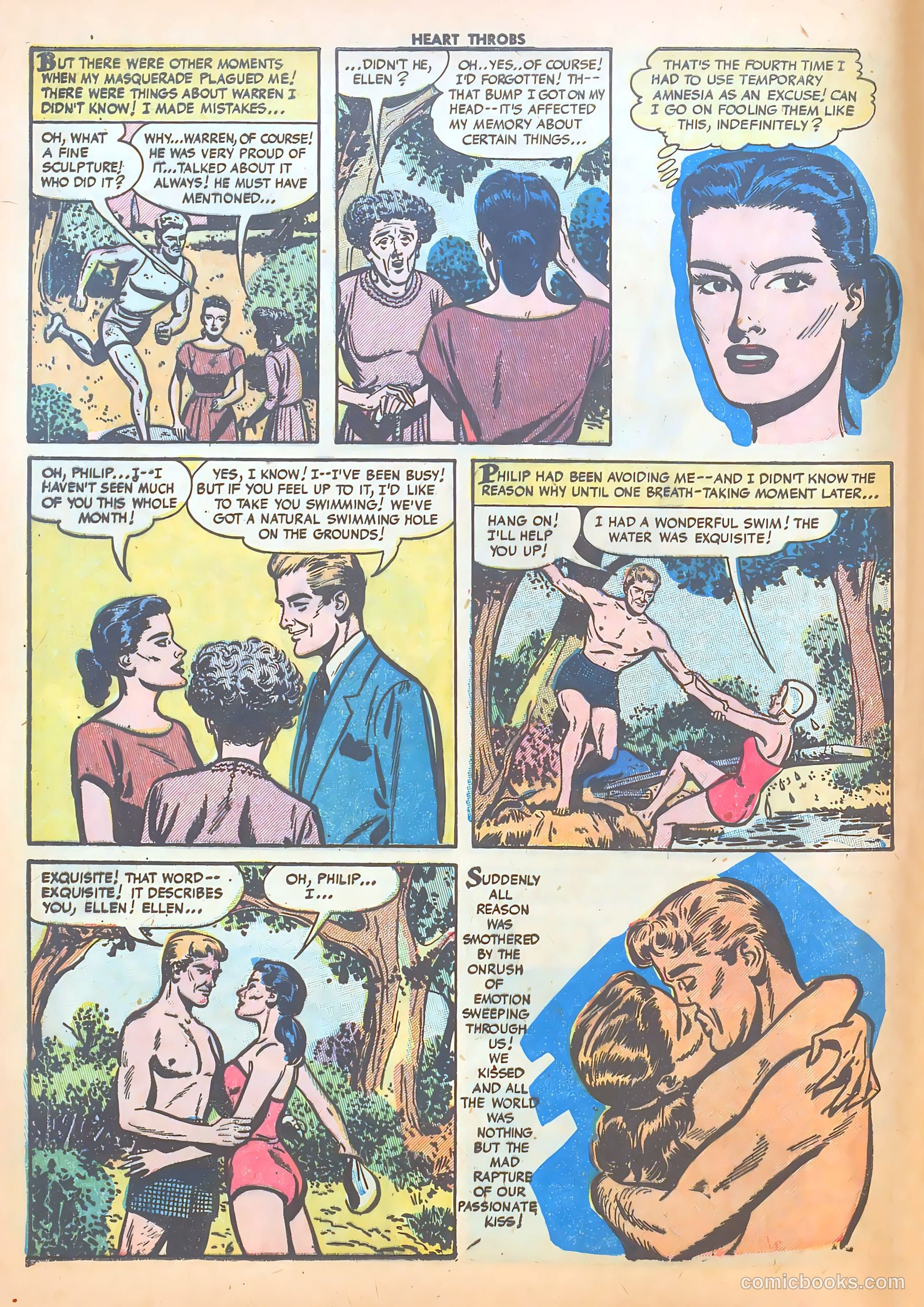 Heart Throbs #22 (1953) — page 8 of 37