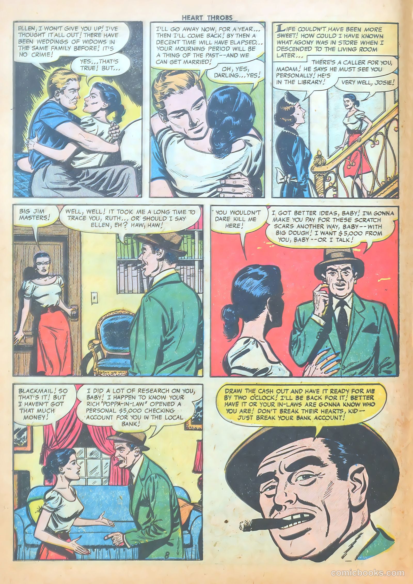 Heart Throbs #22 (1953) — page 10 of 37
