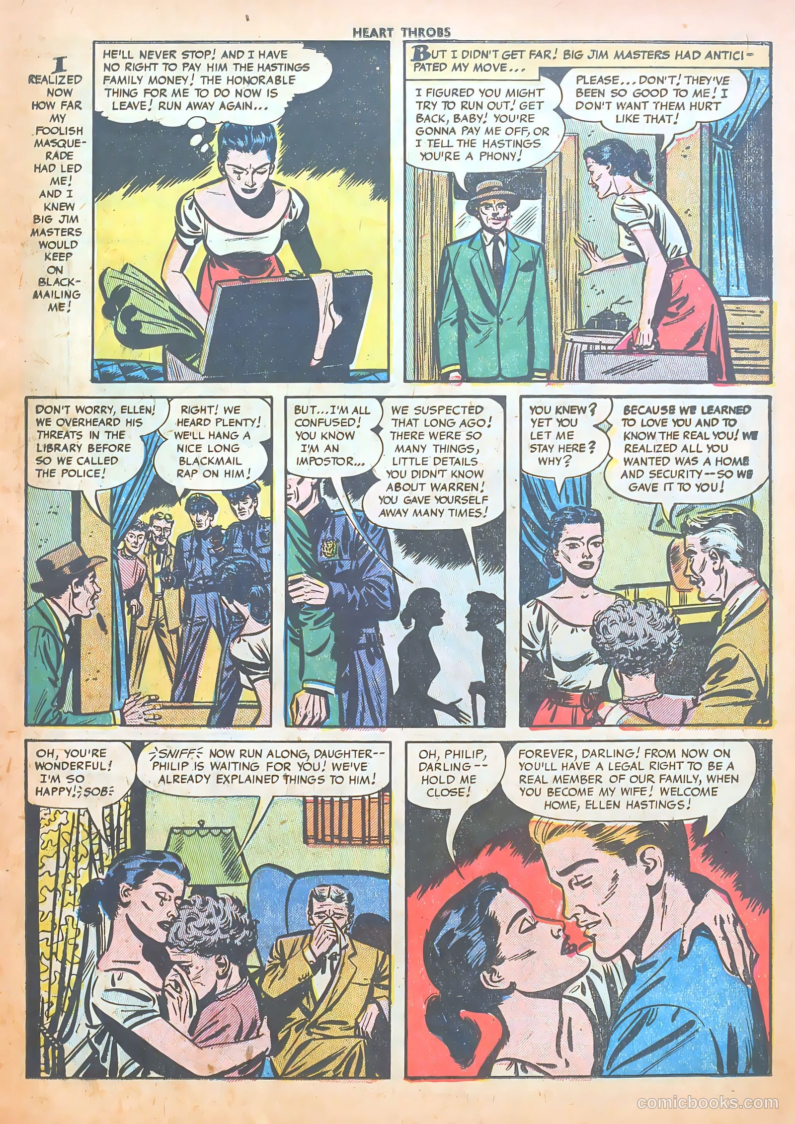 Heart Throbs #22 (1953) — page 11 of 37