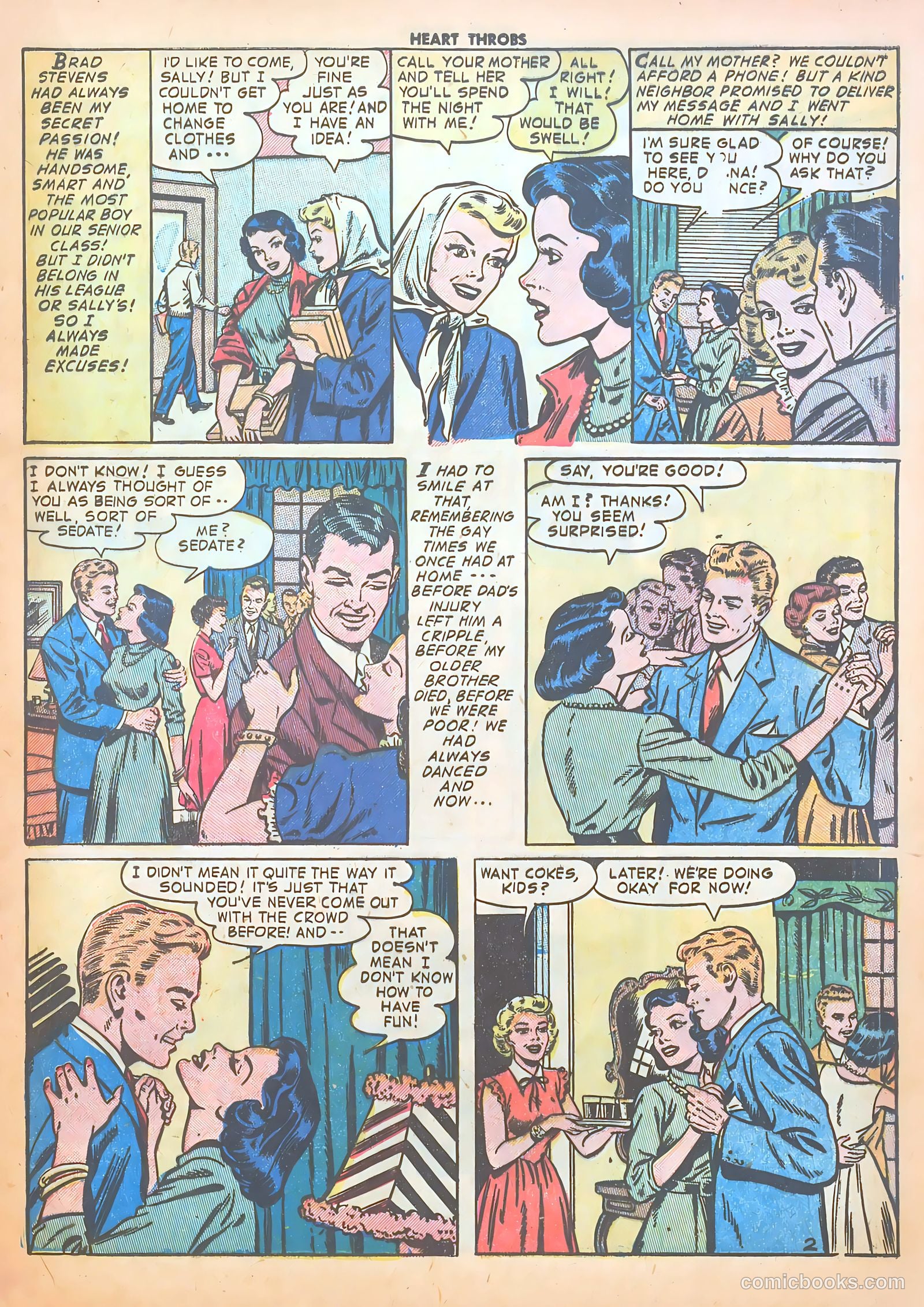 Heart Throbs #22 (1953) — page 13 of 37