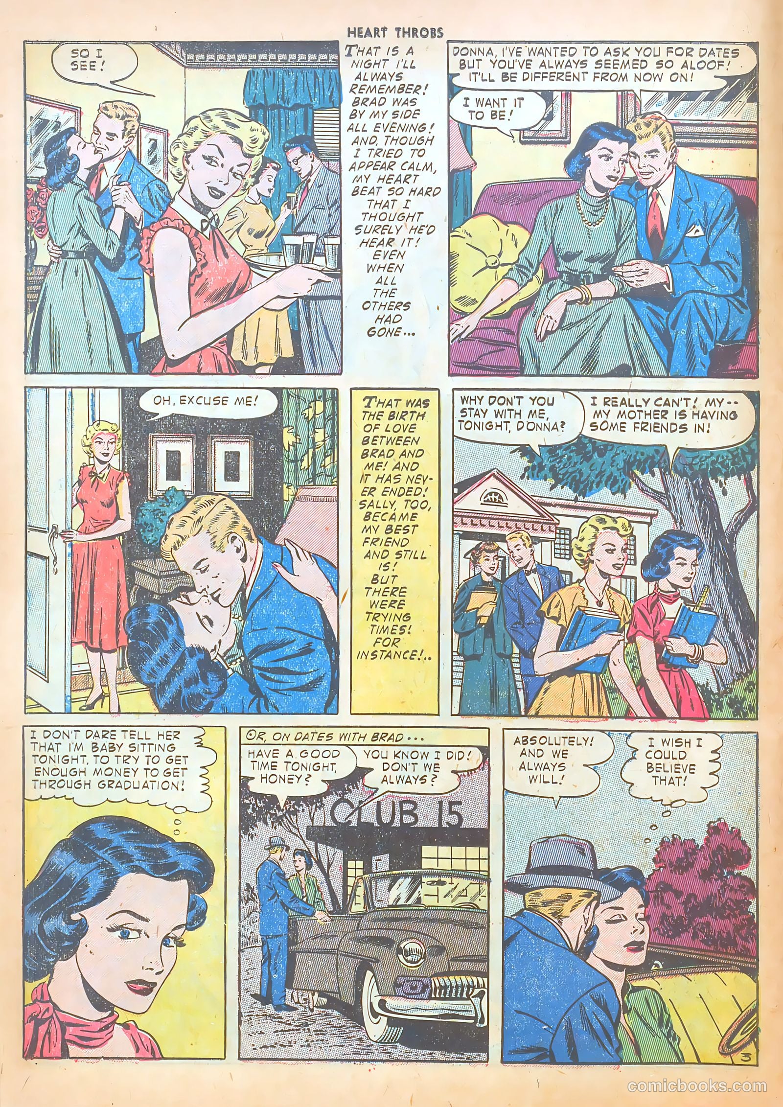 Heart Throbs #22 (1953) — page 14 of 37