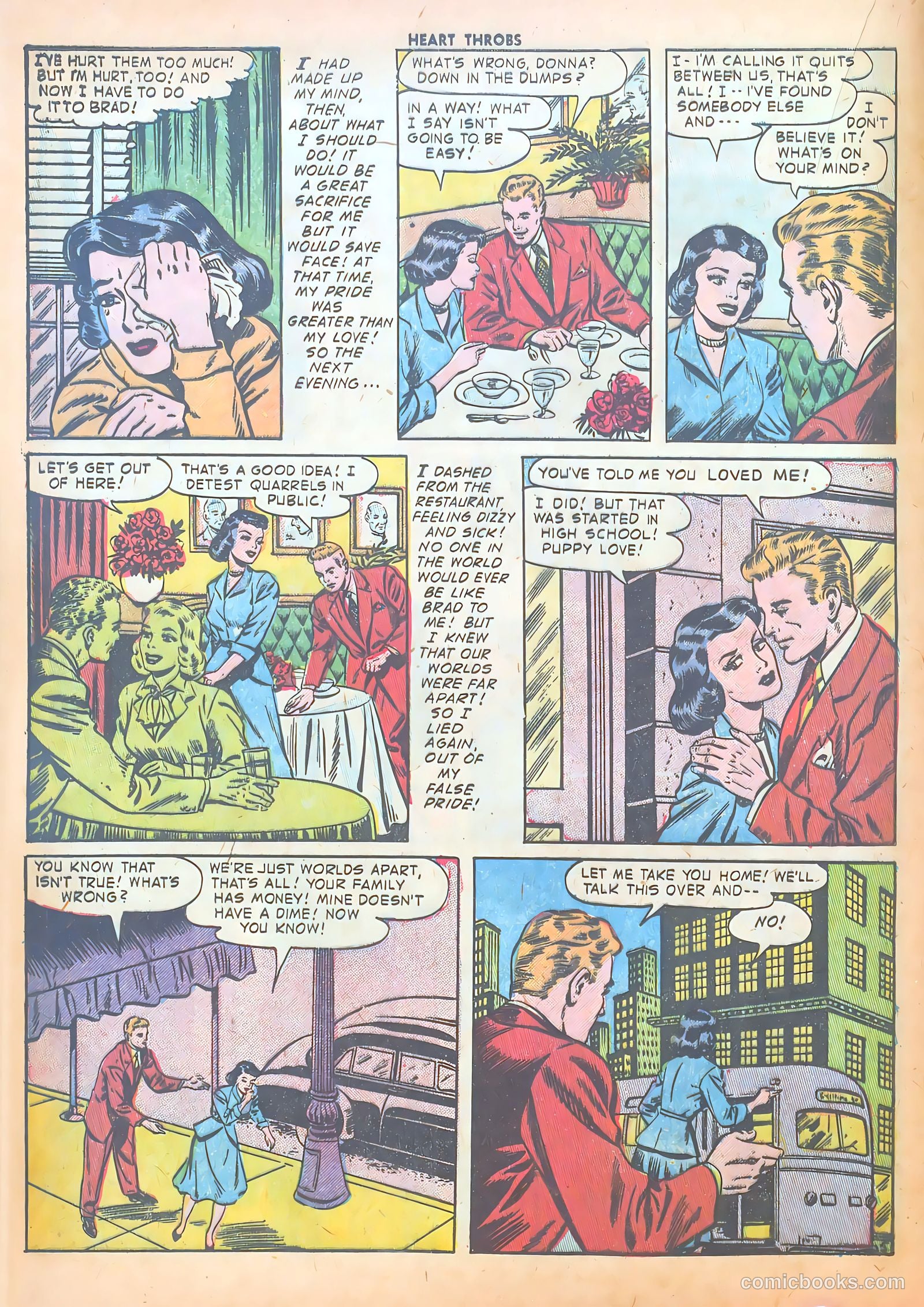 Heart Throbs #22 (1953) — page 16 of 37