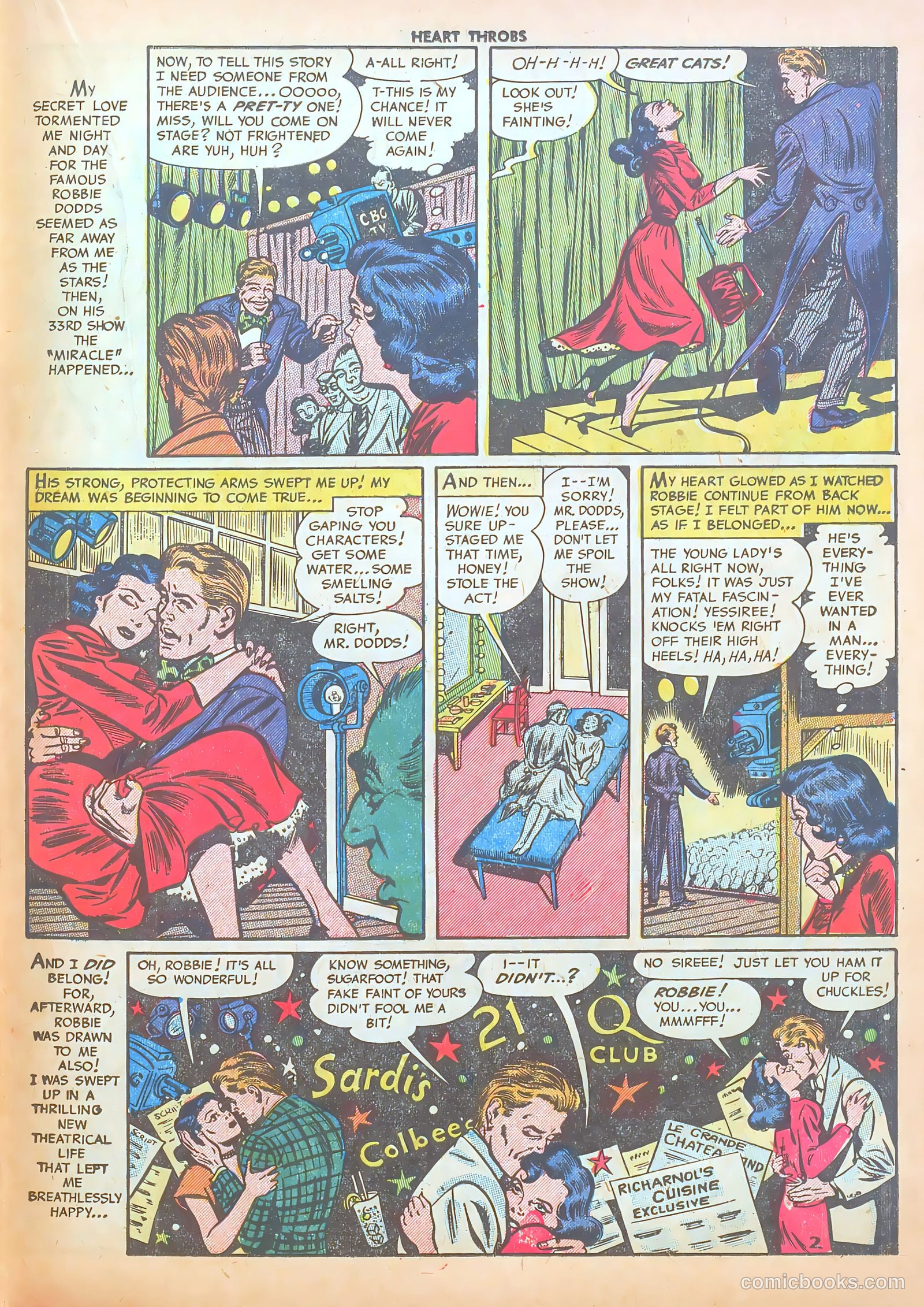 Heart Throbs #22 (1953) — page 19 of 37