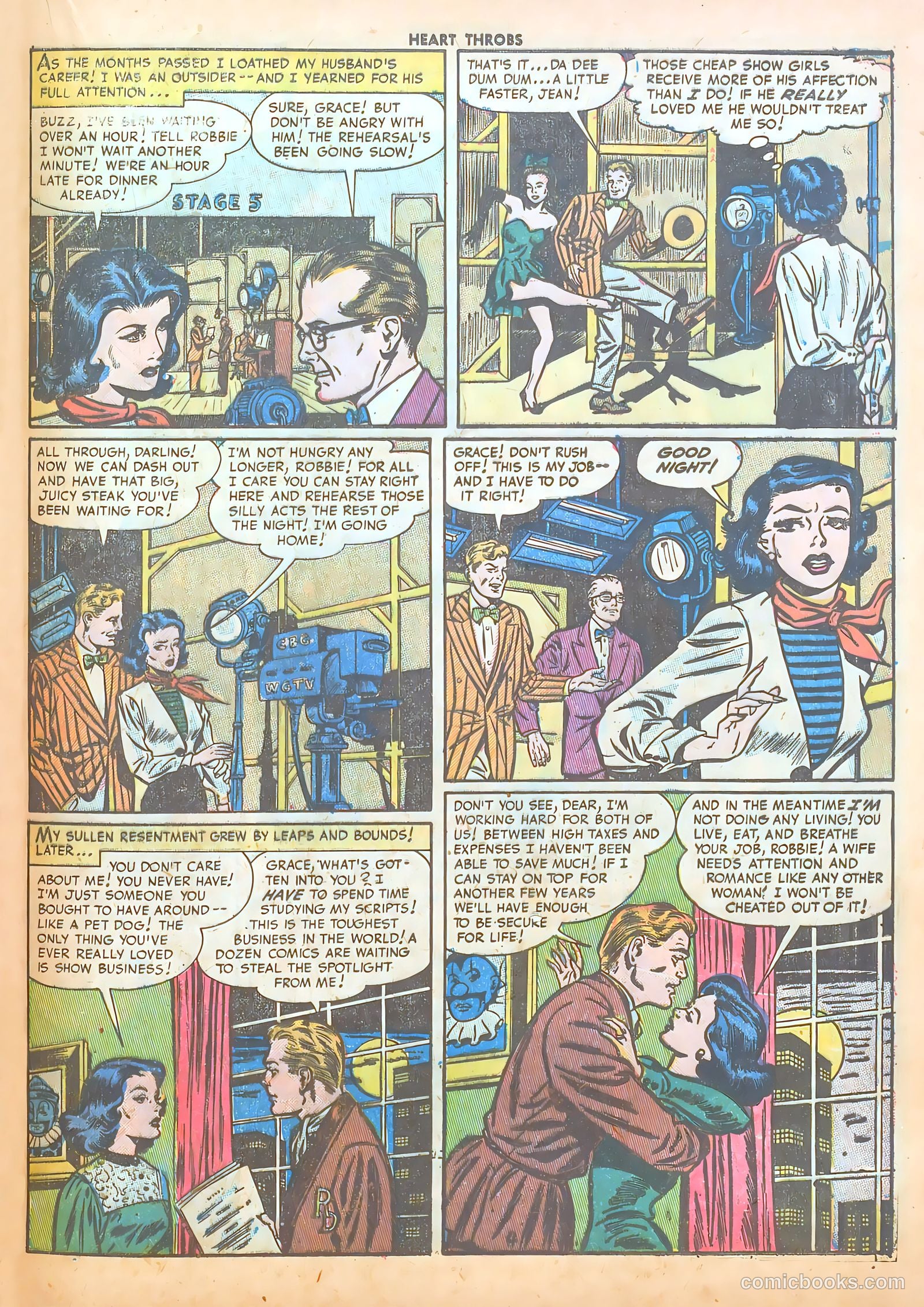 Heart Throbs #22 (1953) — page 21 of 37