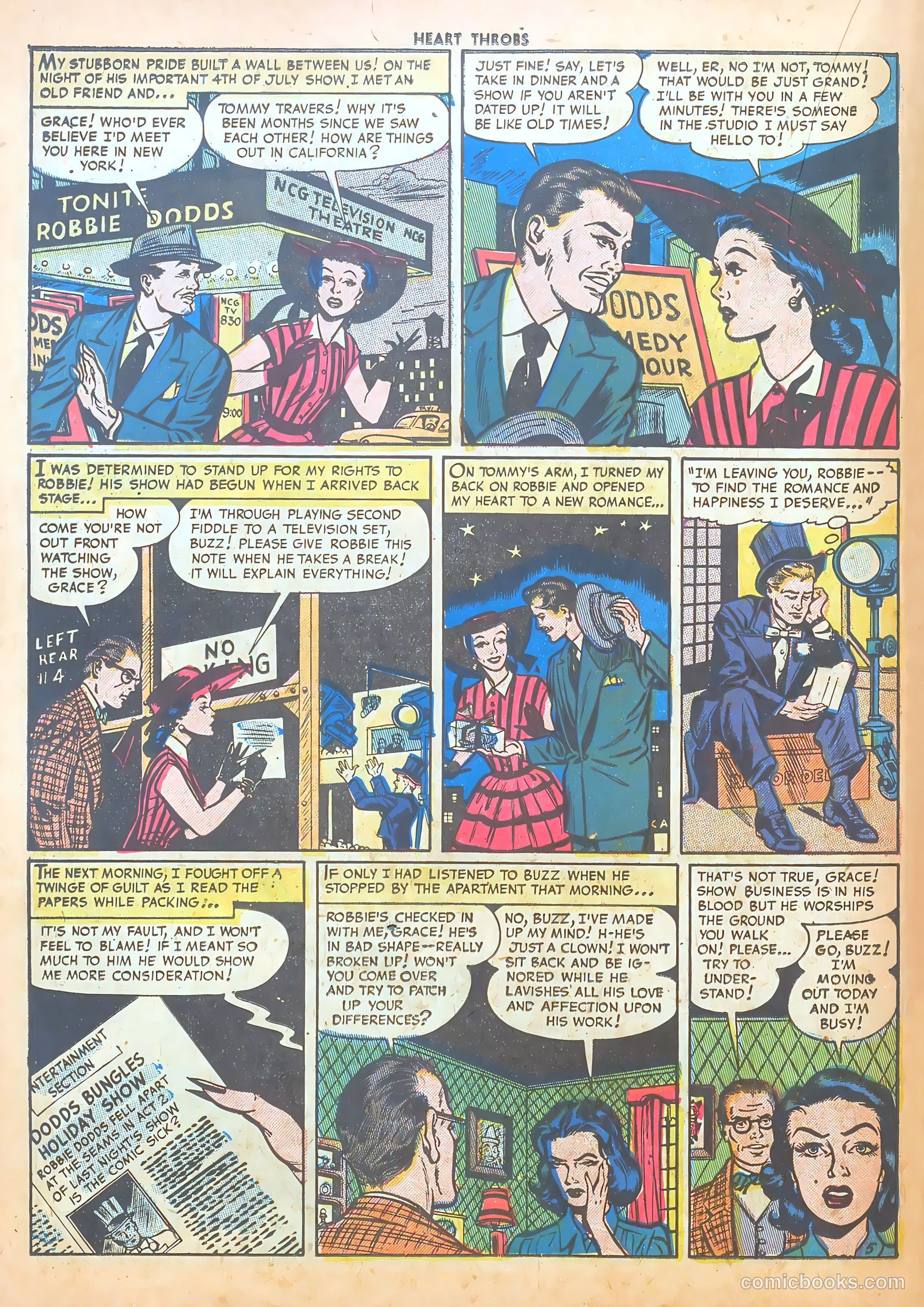 Heart Throbs #22 (1953) — page 22 of 37