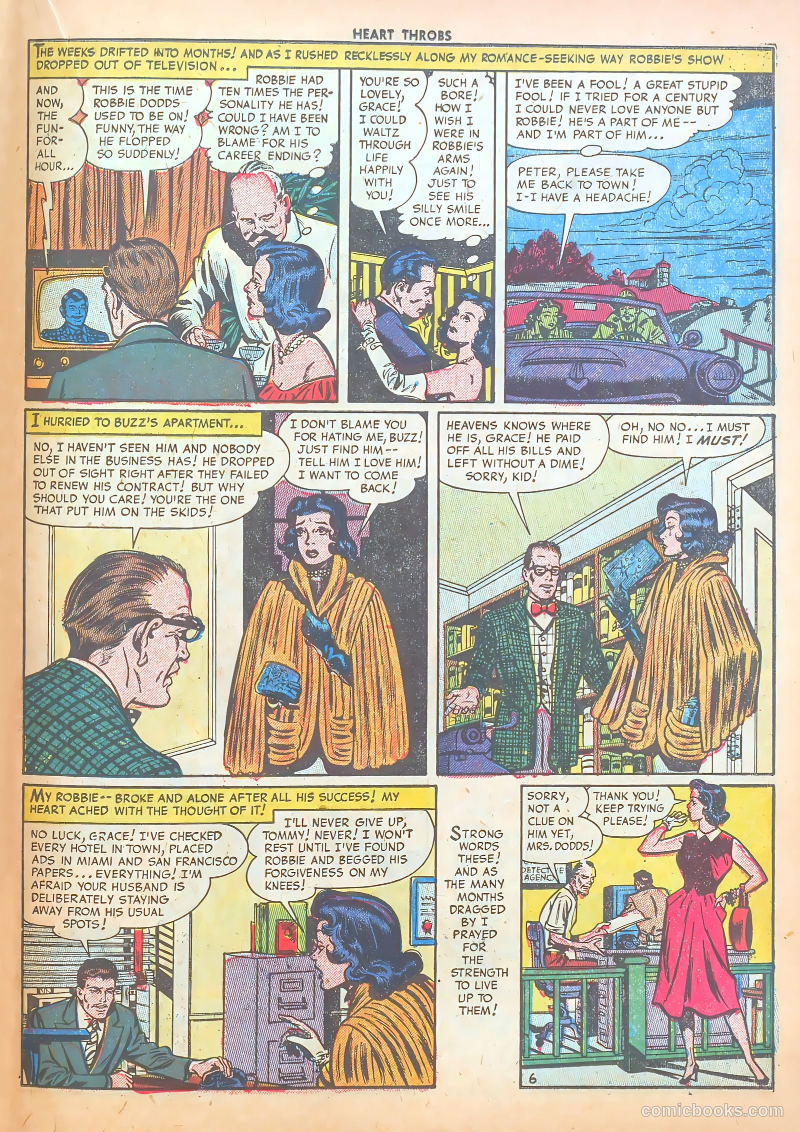 Heart Throbs #22 (1953) — page 23 of 37