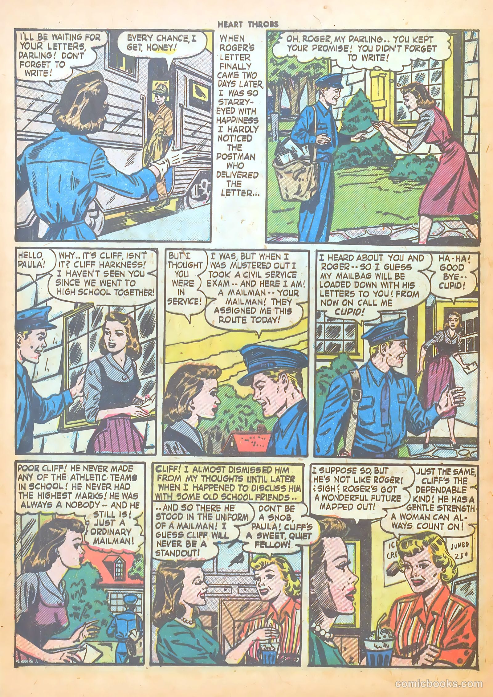 Heart Throbs #22 (1953) — page 28 of 37