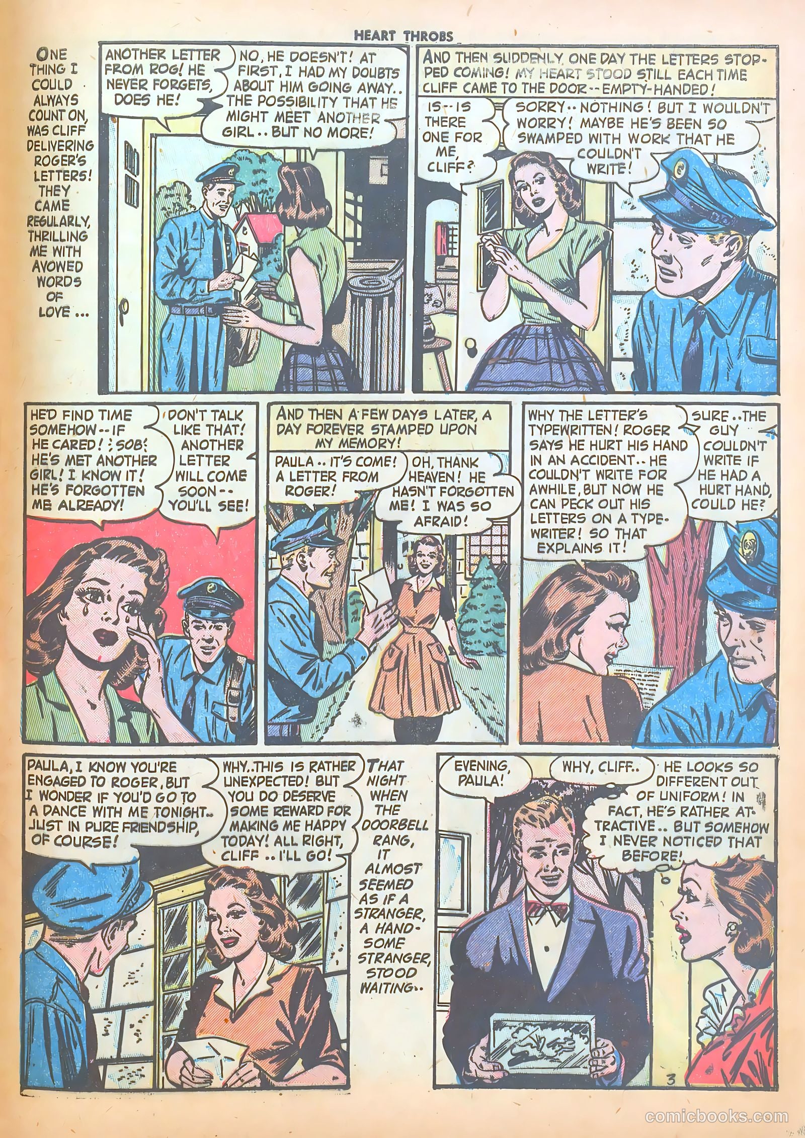 Heart Throbs #22 (1953) — page 29 of 37