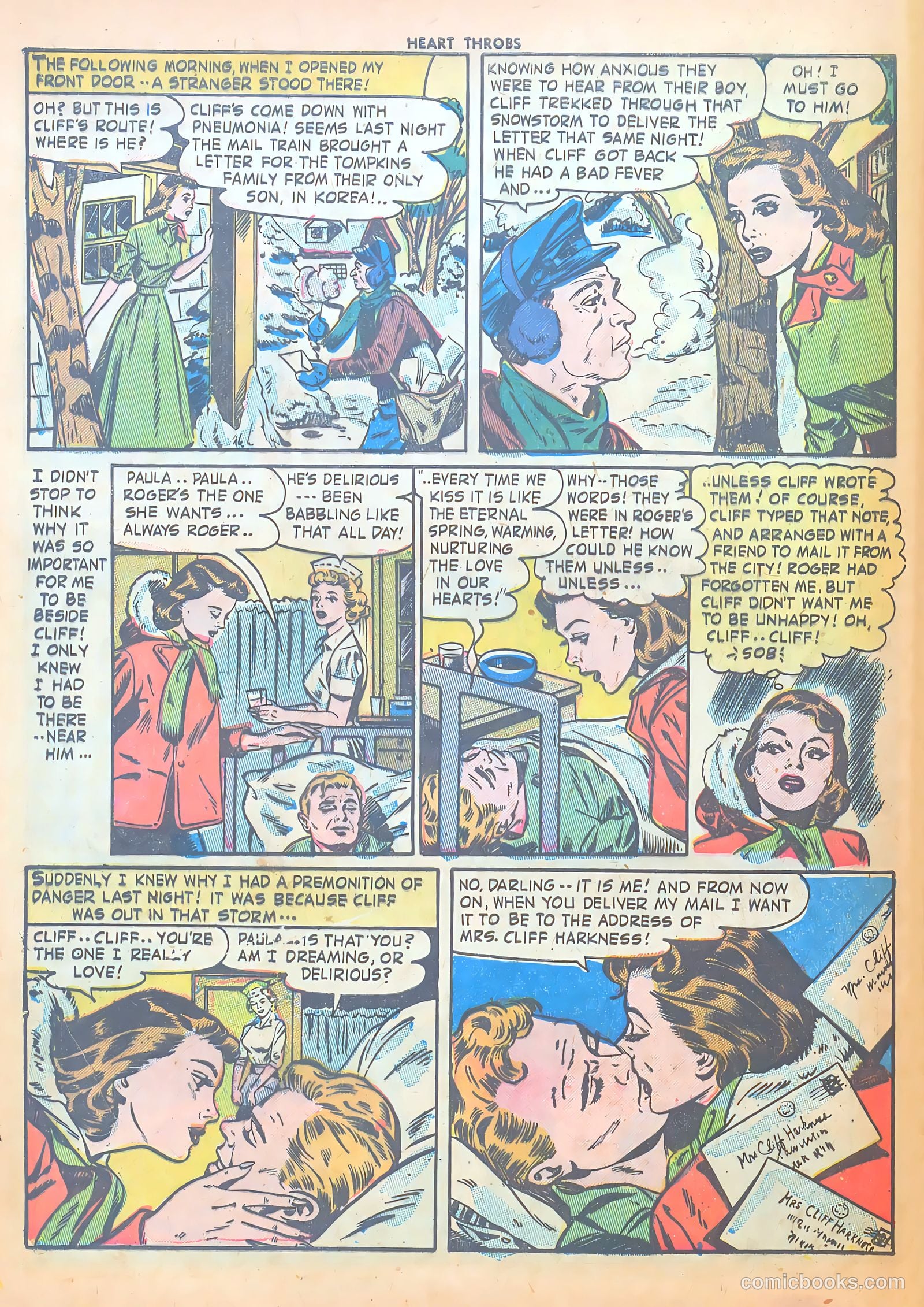Heart Throbs #22 (1953) — page 32 of 37