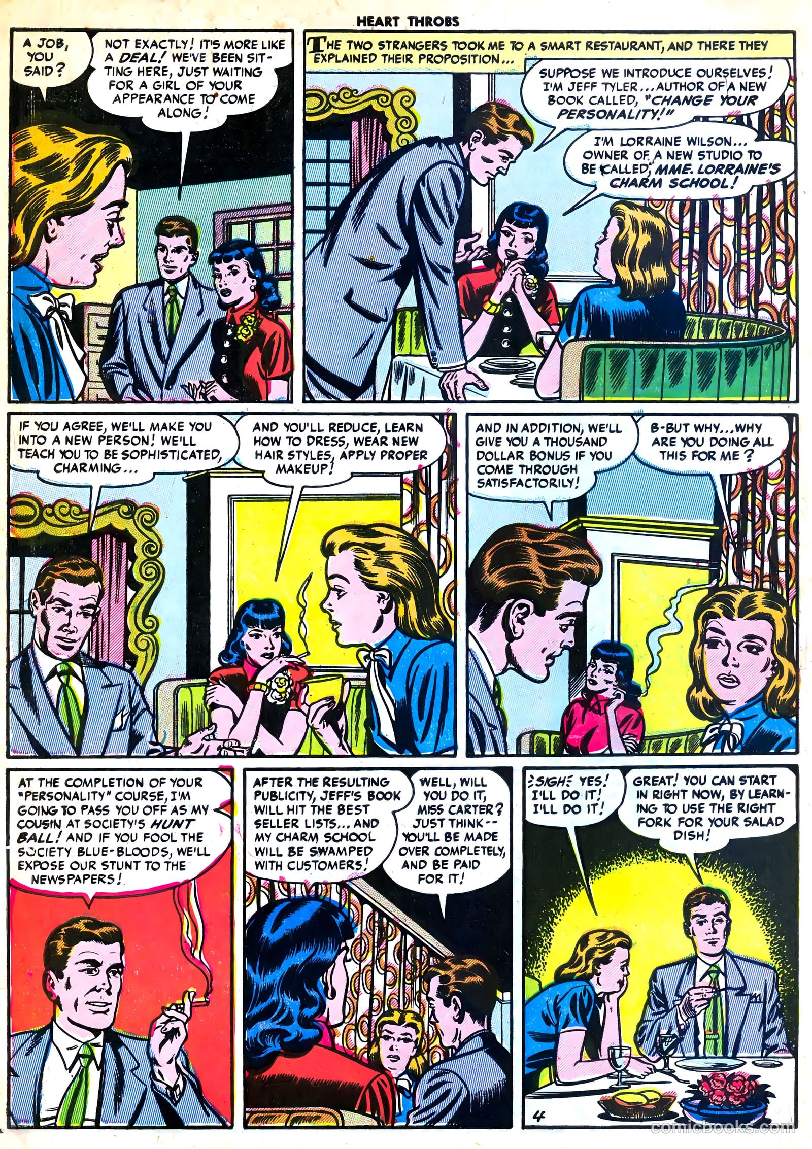 Heart Throbs #23 (1953) — page 6 of 36