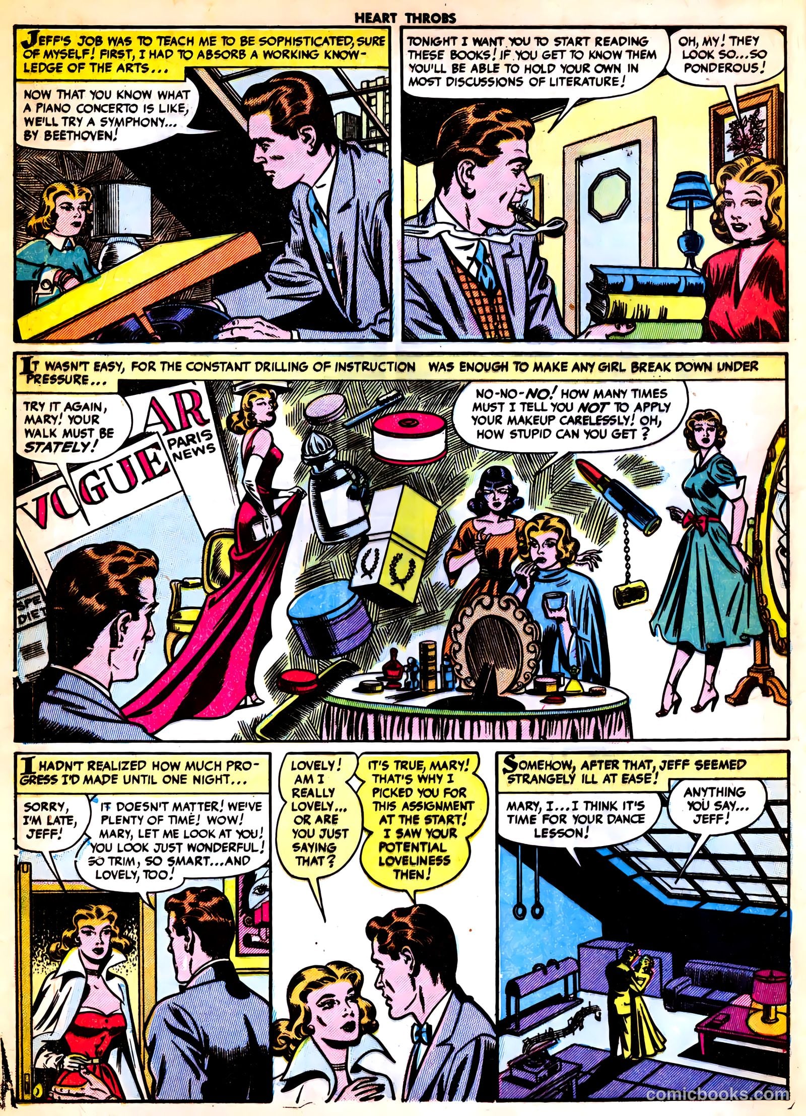 Heart Throbs #23 (1953) — page 8 of 36