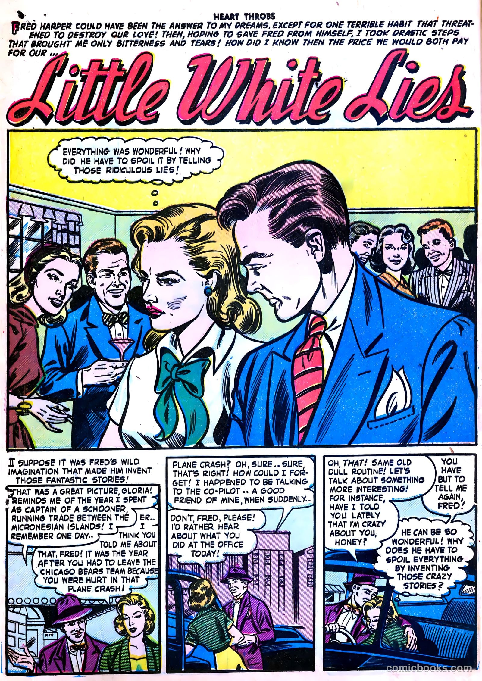 Heart Throbs #23 (1953) — page 12 of 36